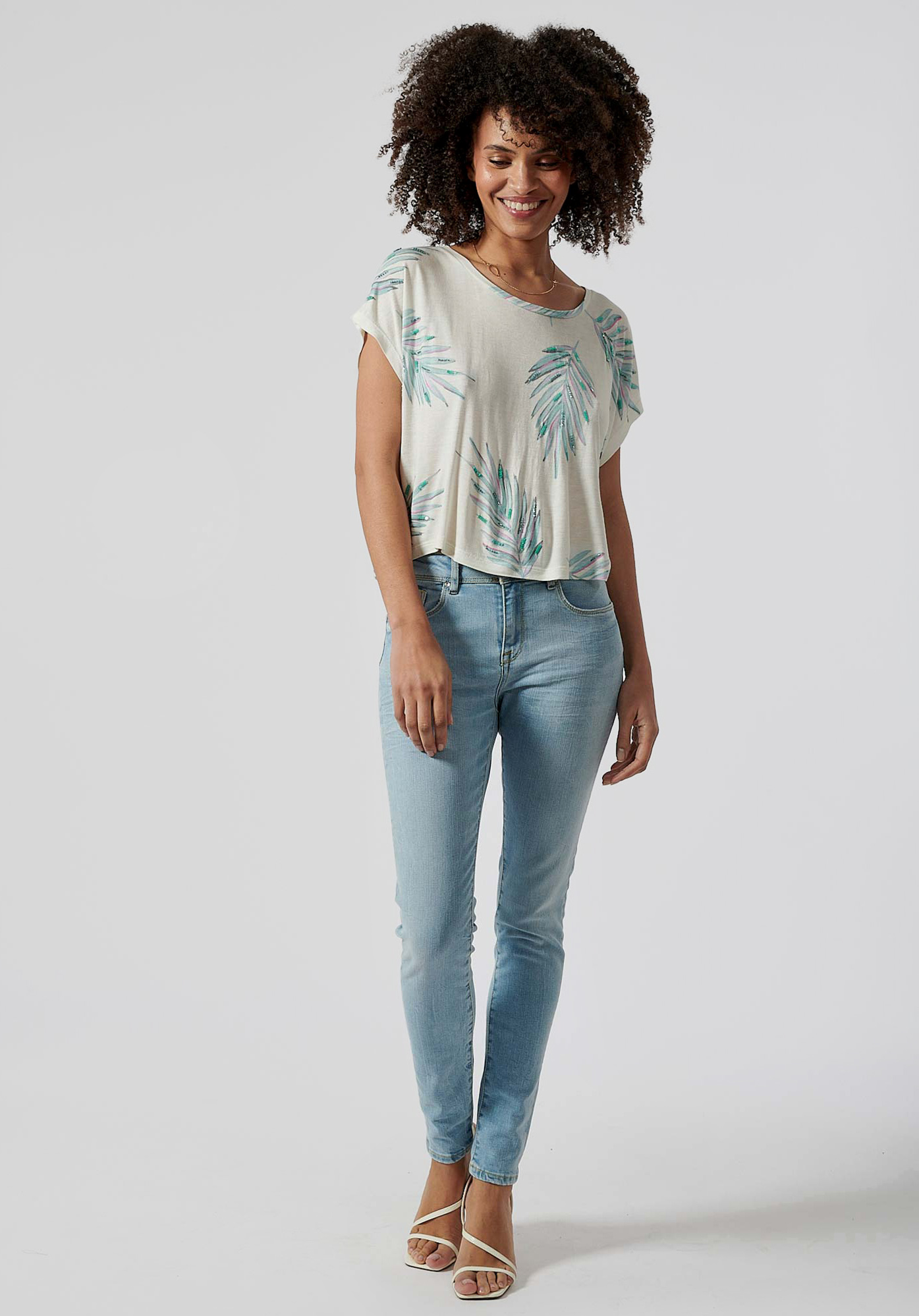 FLORE  Jean slim Femme