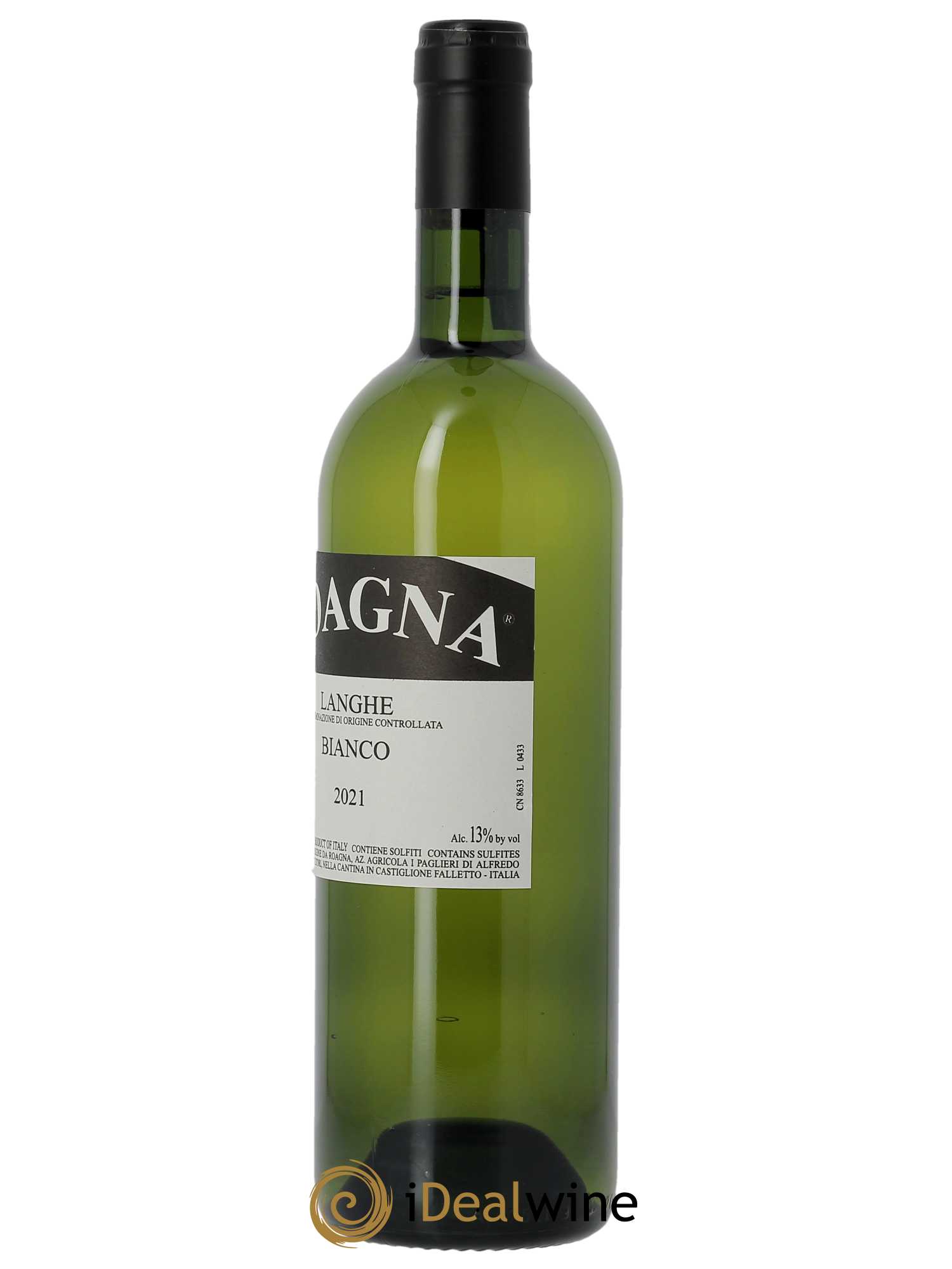 Langhe DOC Bianco Roagna  2021 - Lot de 1 Bouteille