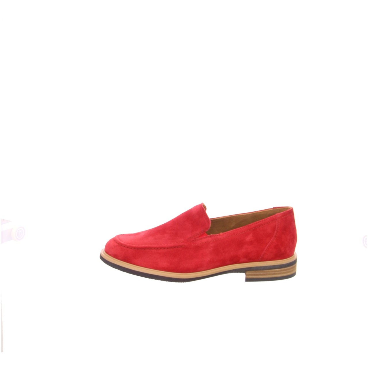 PAUL GREEN Klassische Slipper rot