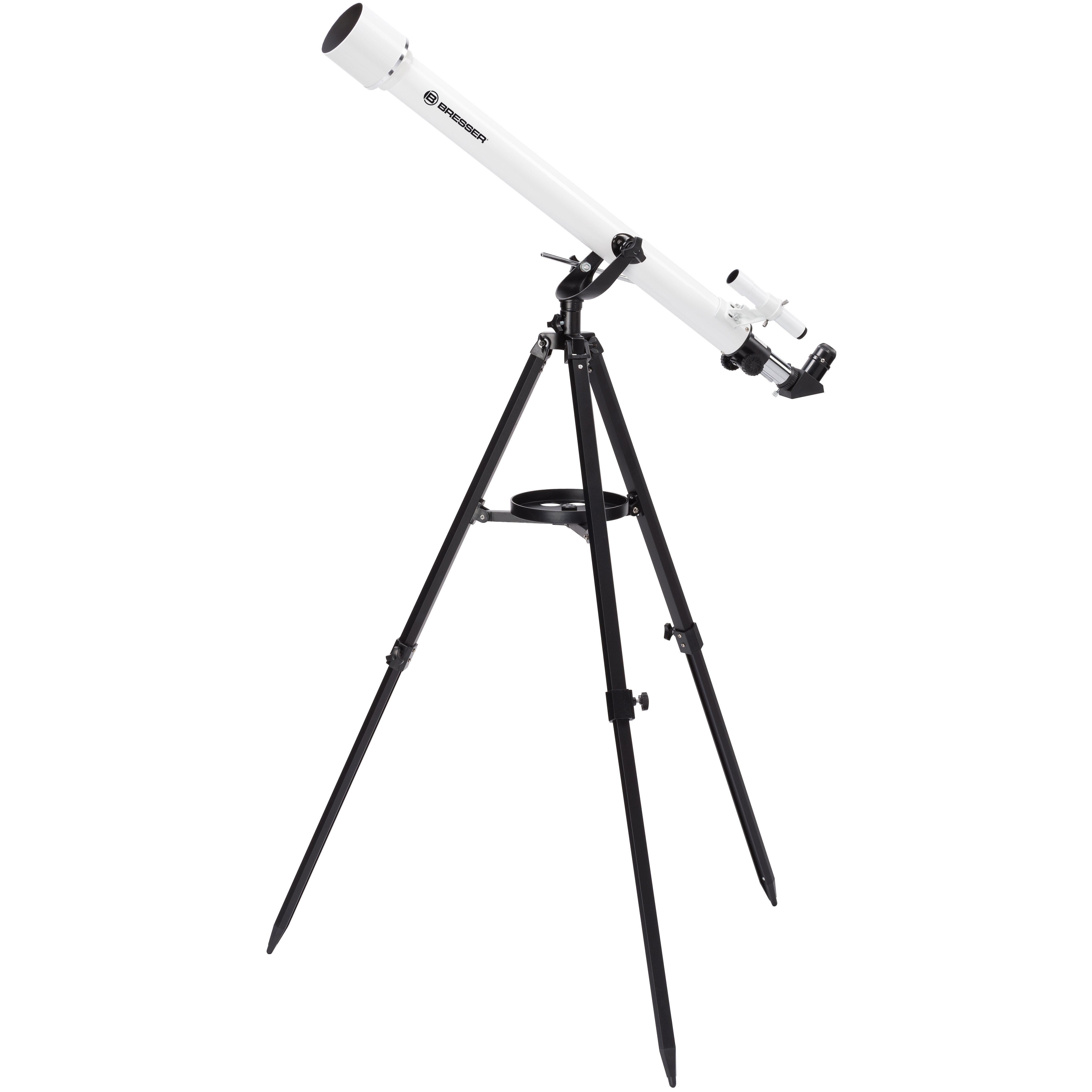 BRESSER Teleskop Classic 60/900 AZ Linsen mit Buch ''Julius forscht im Weltall''
