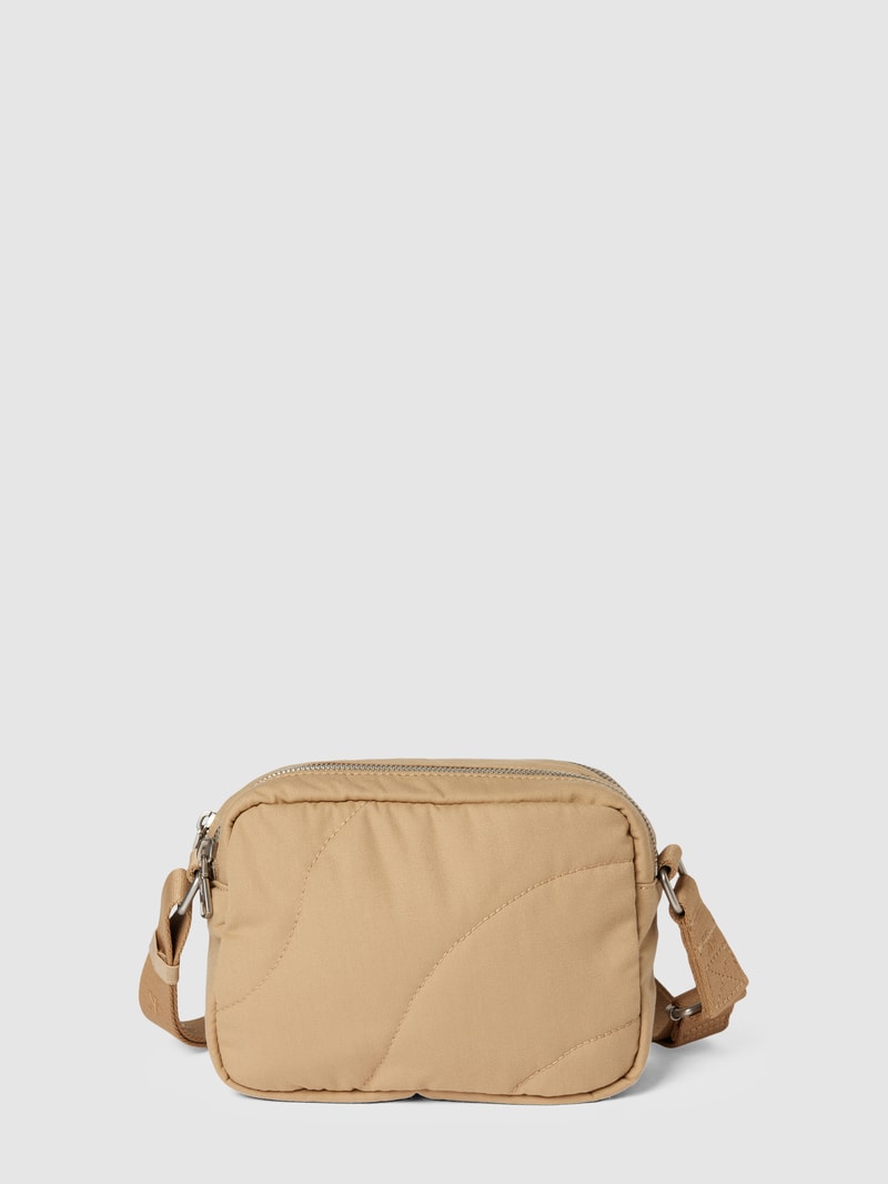 Camera Bag mit Label-Details Modell 'ULTRALIGHT' in camel