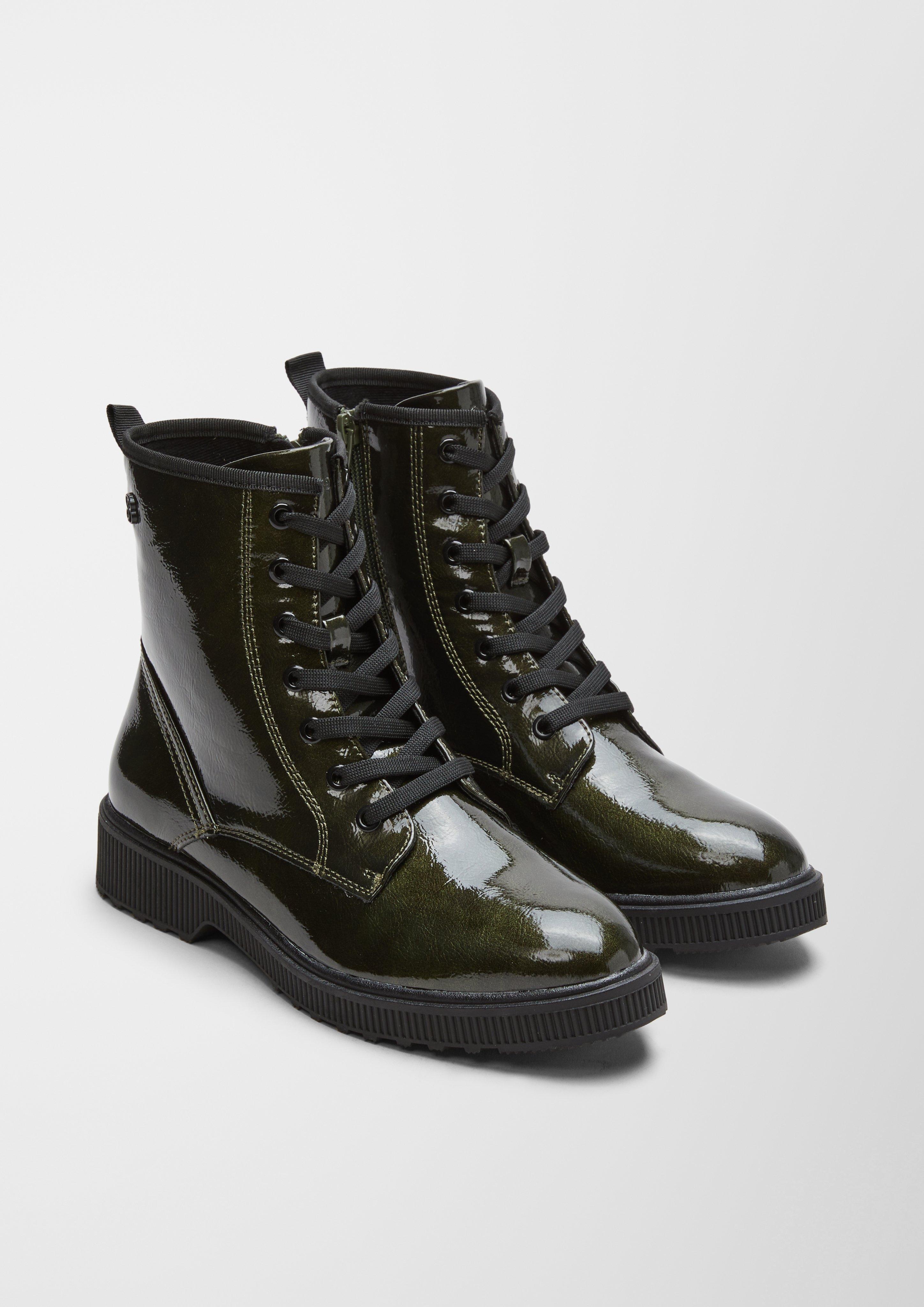 Boots in Lackleder-Optik  6006582-730