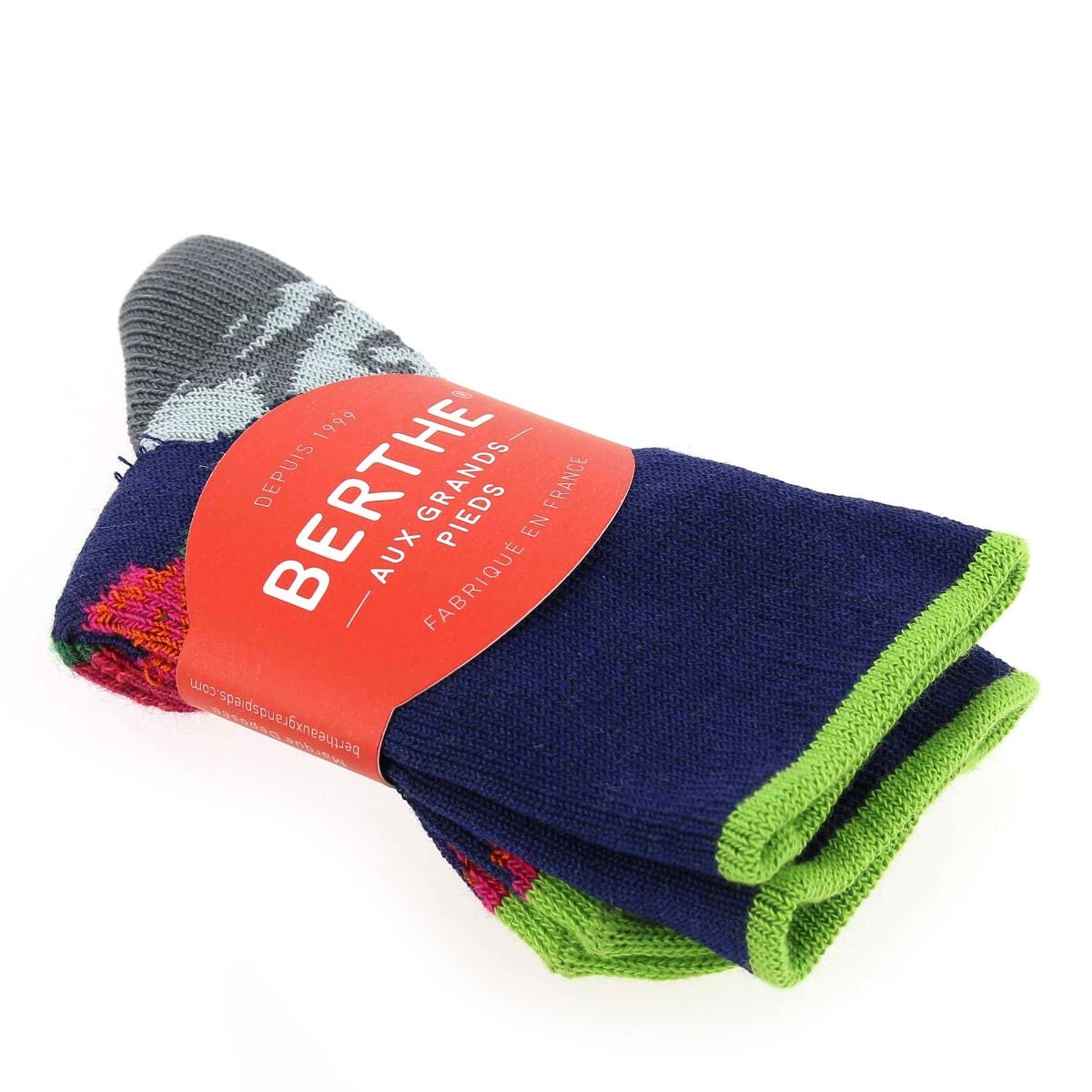 Berthe aux grands pieds  BAG13 - Bleu Multi