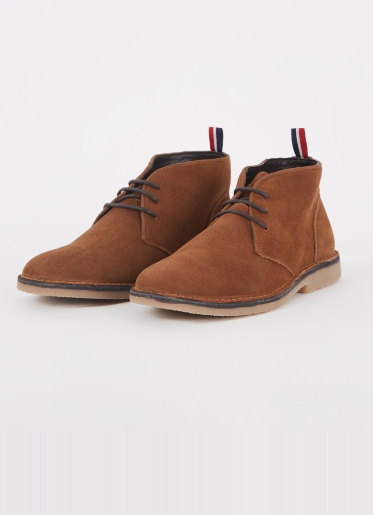 Dune London  Creed veterschoen van suède