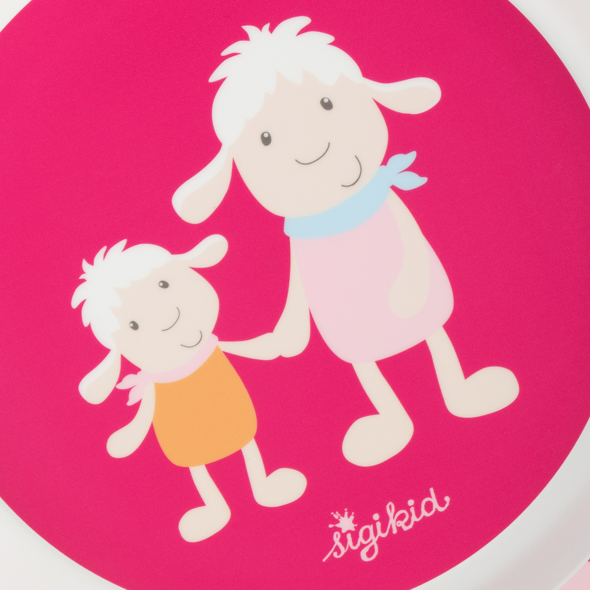 Kinder Teller Schaf Schnuggi, rPET