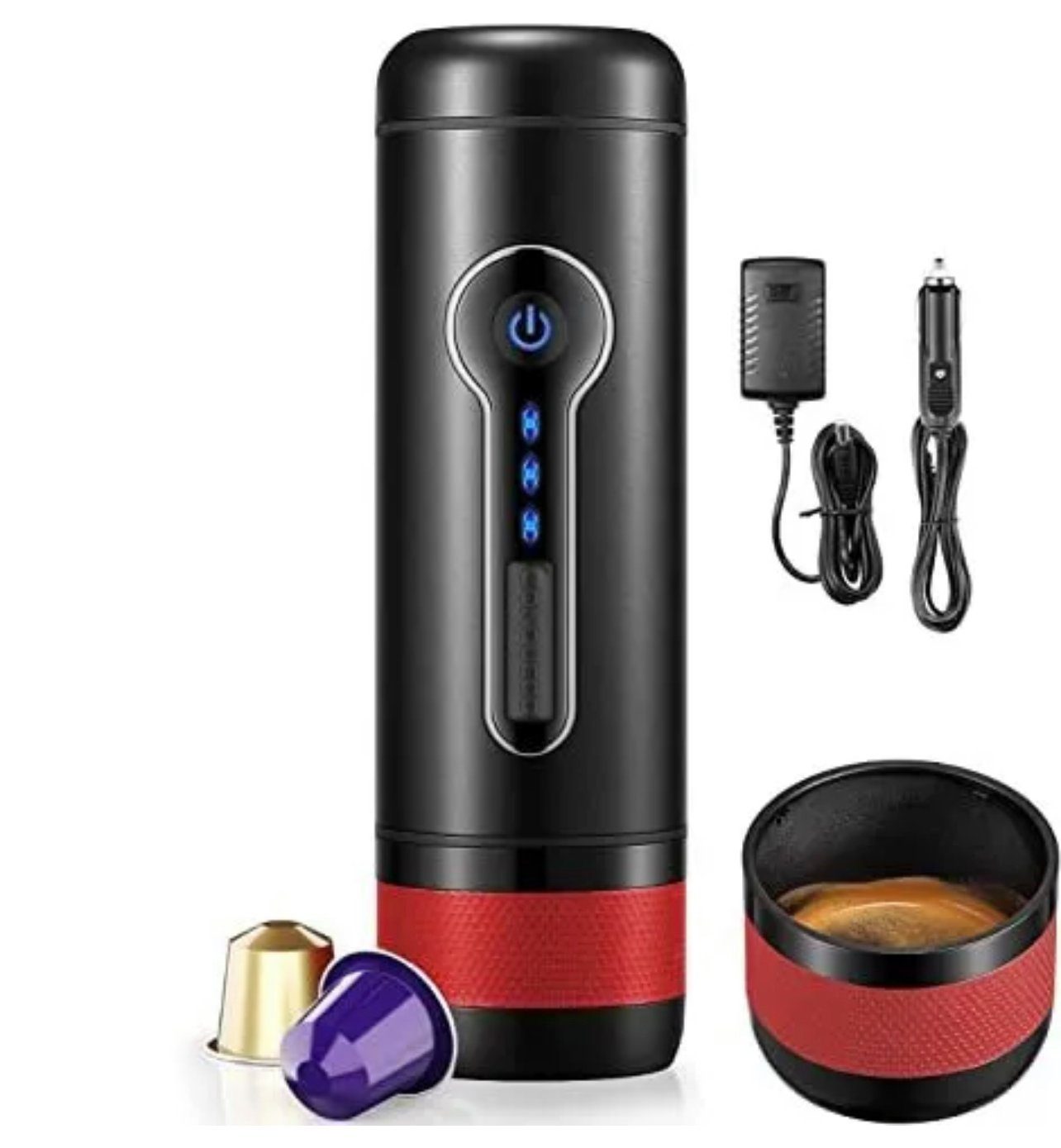 CONQUECO Kaffeebereiter CONQUECO TRAGBARE ESPRESSO MASCHINE