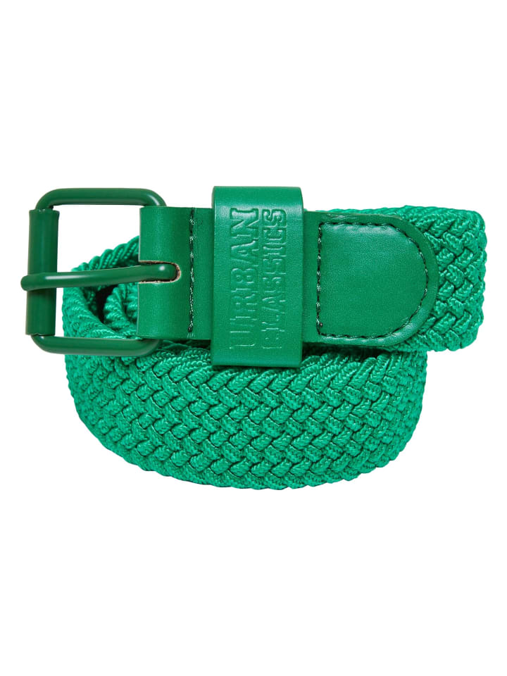 Urban Classics Urban Classics Gürtel in black/bodegagreen günstig kaufen