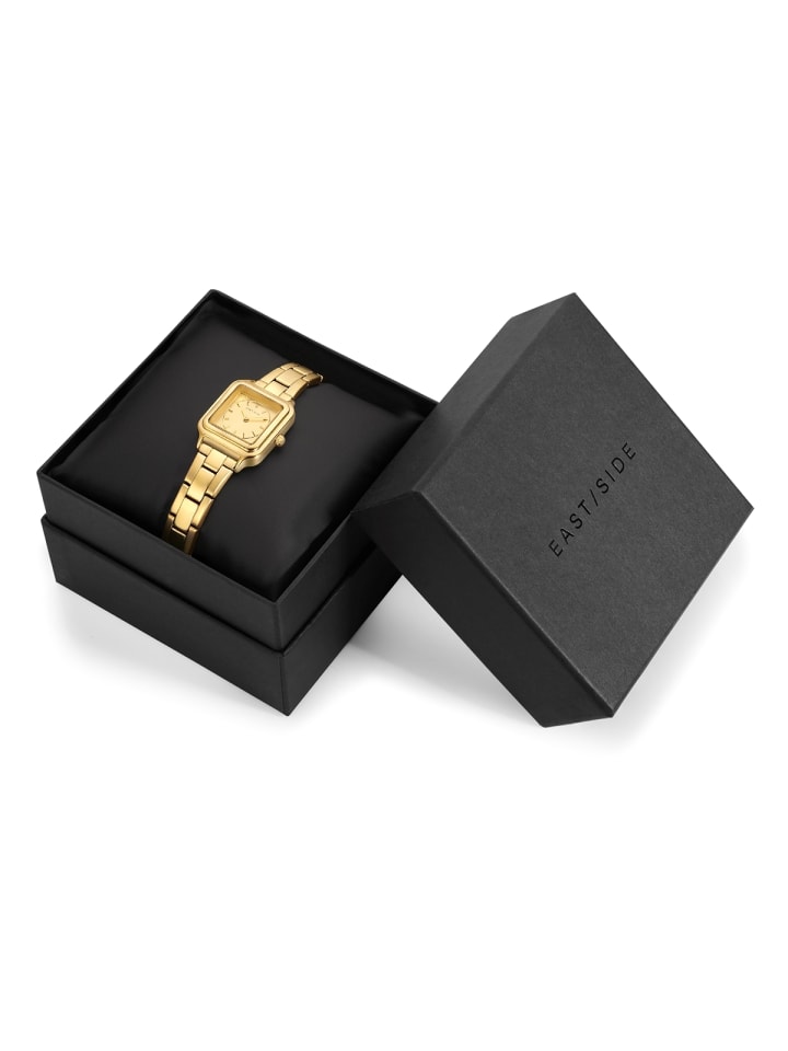 Eastside NY Damen Quarzuhr gelbgold Edelstahl gelbgold in gelbgold günstig kaufen 21 cm