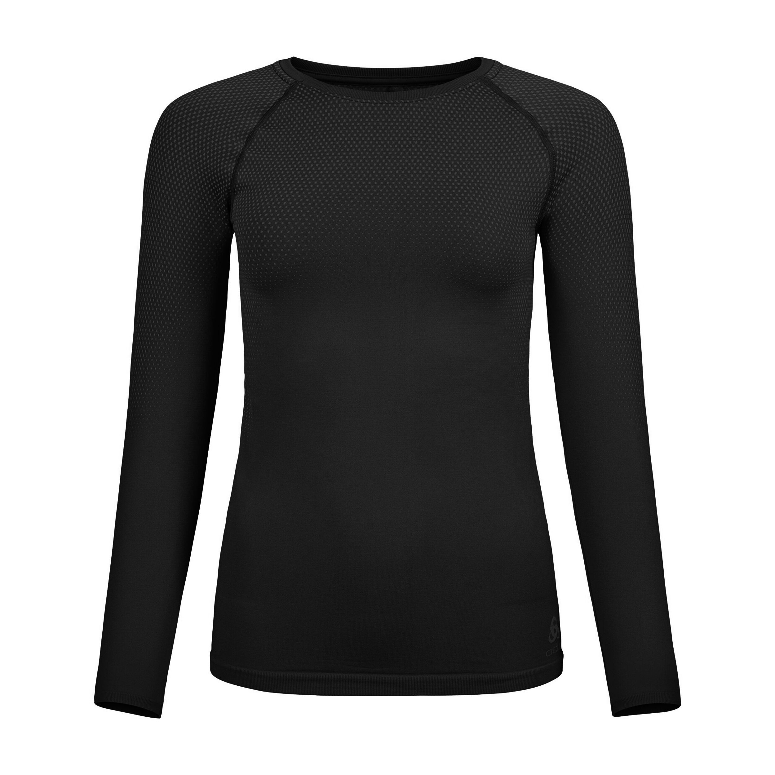 BL Top Crew Neck Performance Light Eco Longsleeve Damen - Schwarz