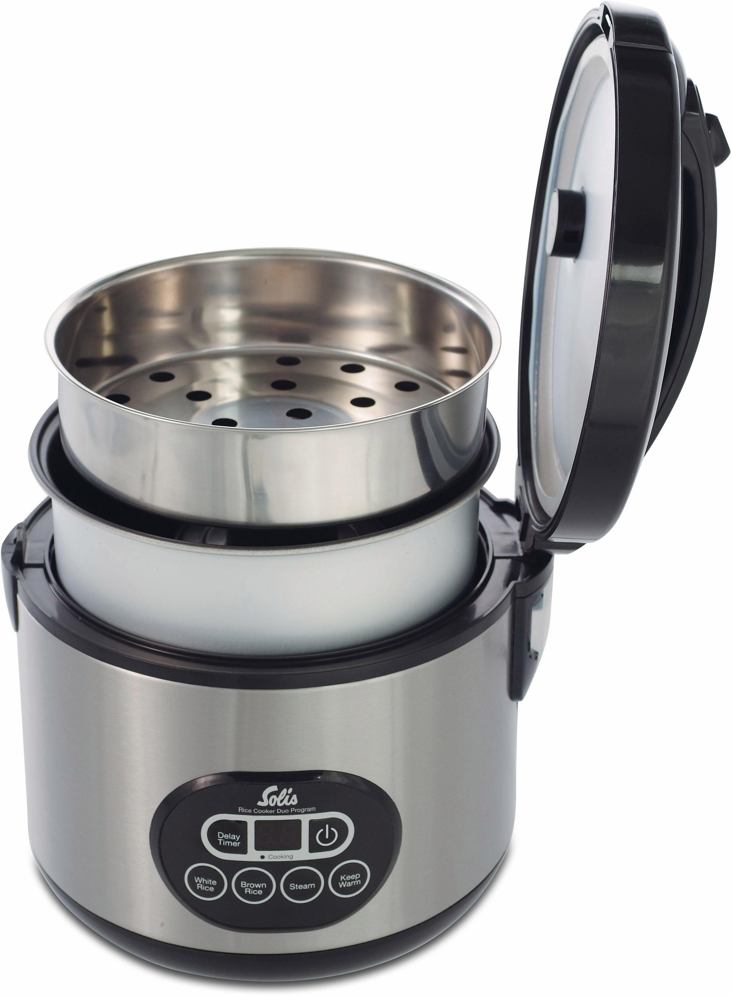 SOLIS OF SWITZERLAND Reiskocher SOLIS Rice Cooker Duo Program, Typ 817, 500 W