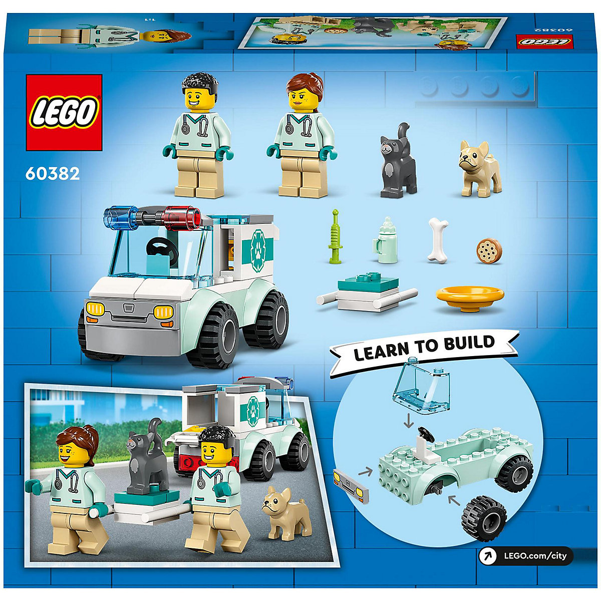 LEGO® City 60382 Tierrettungswagen