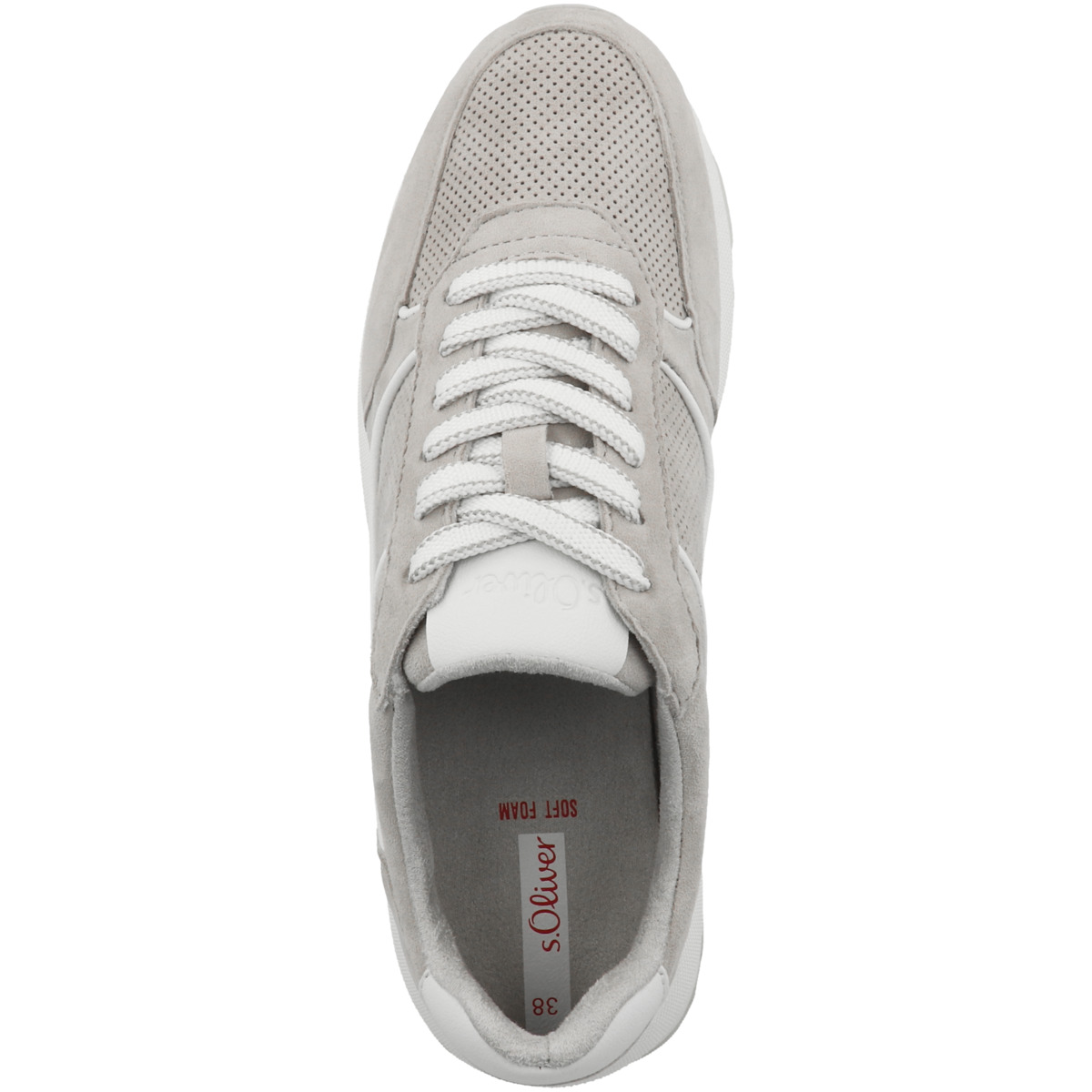 s.Oliver 5-23681-30 Sneaker Low hellgrau
