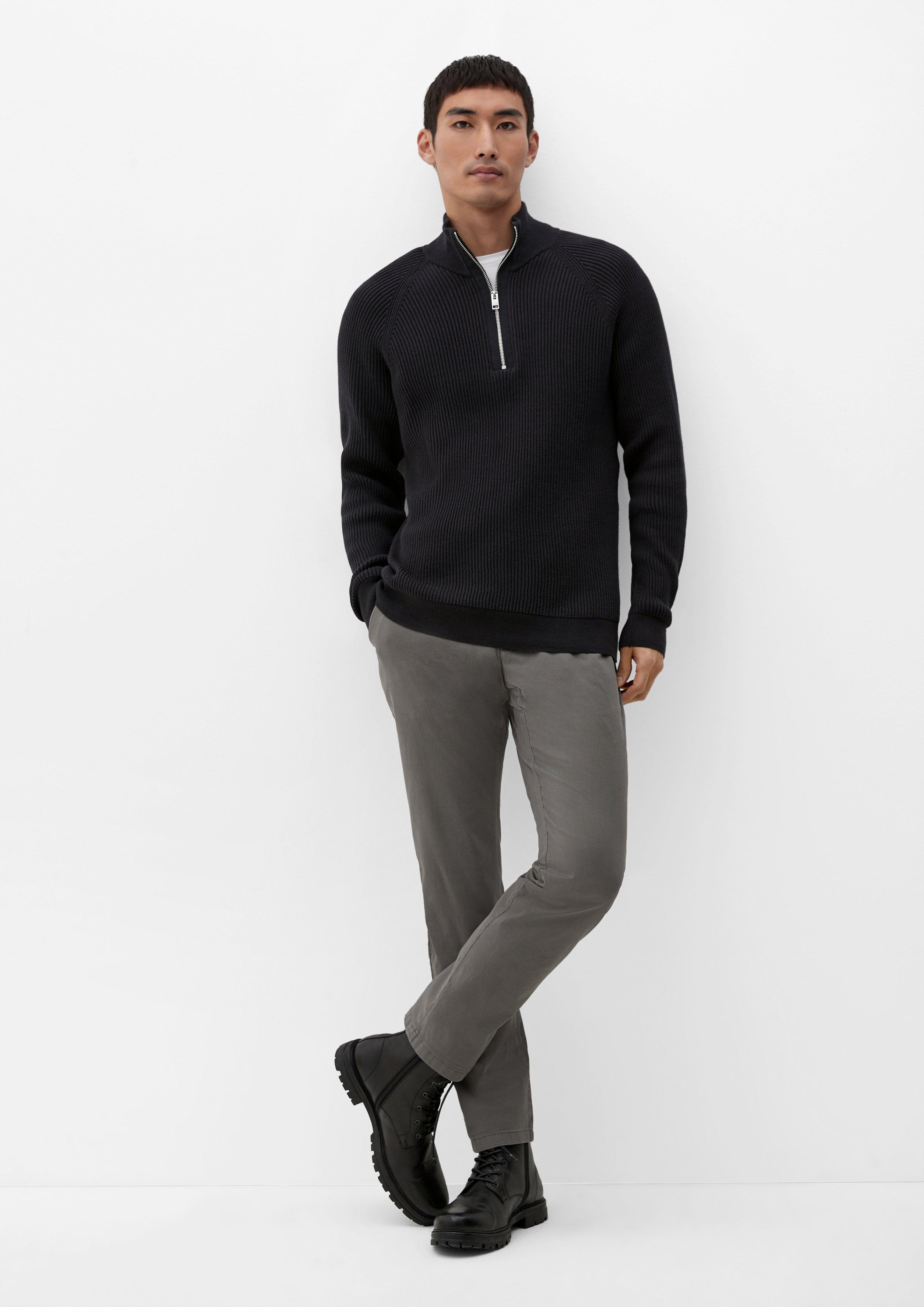 Strickpullover mit Half-Zip  2124529-9999