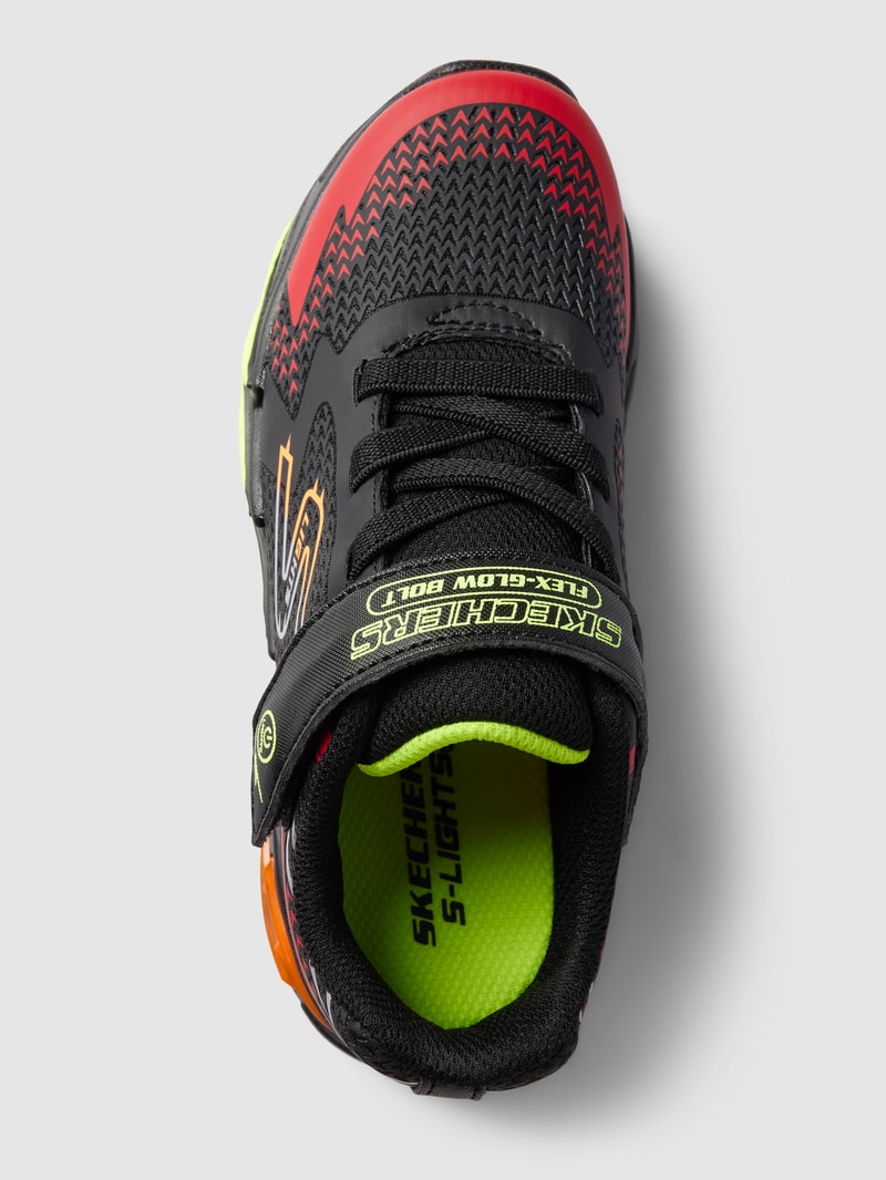 Sneaker mit Label-Details Modell 'BOLT' in schwarz