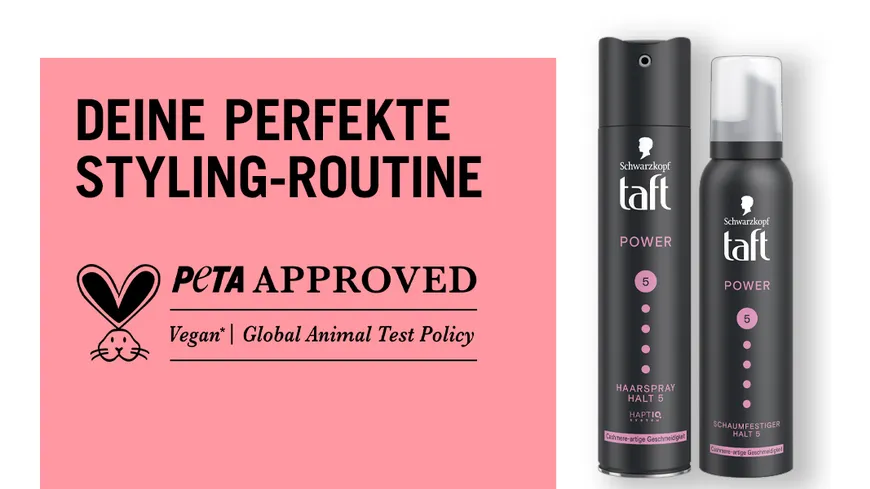 TAFT Schaumfestiger Power Cashmere-artige Geschmeidigkeit 150ml Haltegrad 5 - sehr starker Halt 150 ml