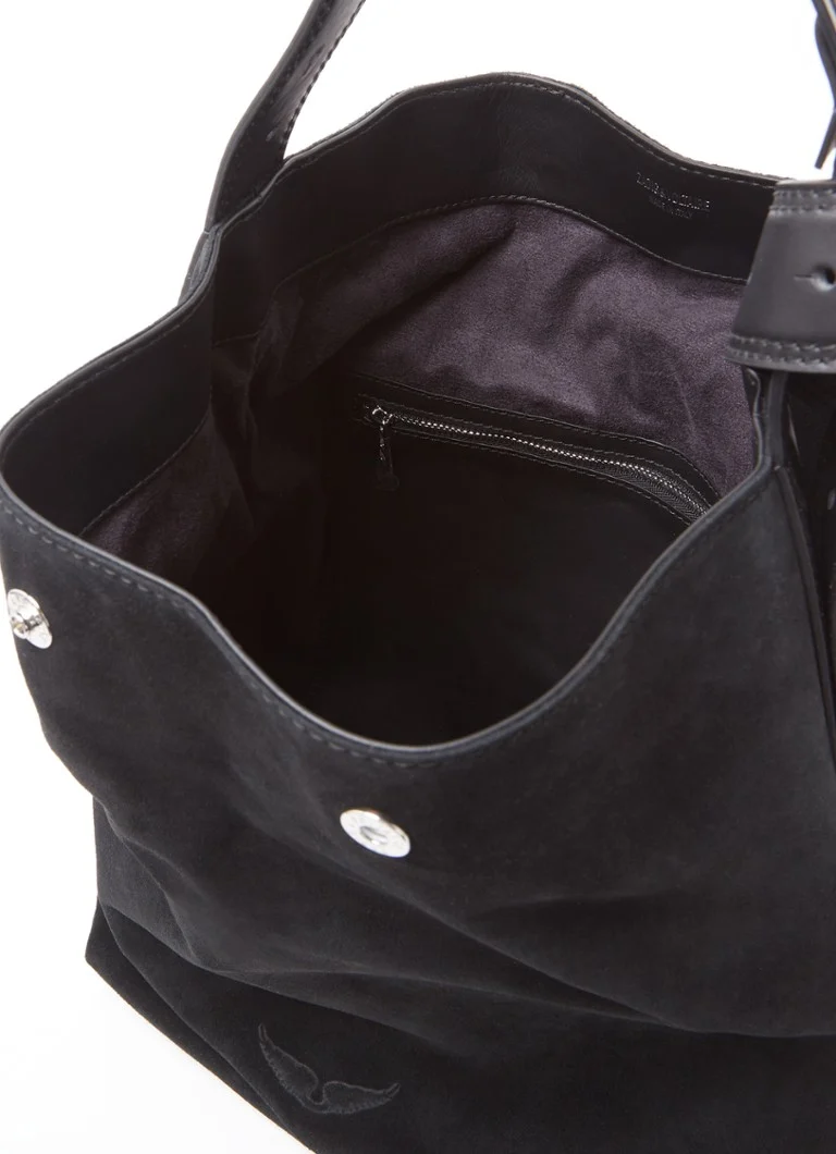Zadig&Voltaire Le Cecilia mokkanahkainen olkalaukku