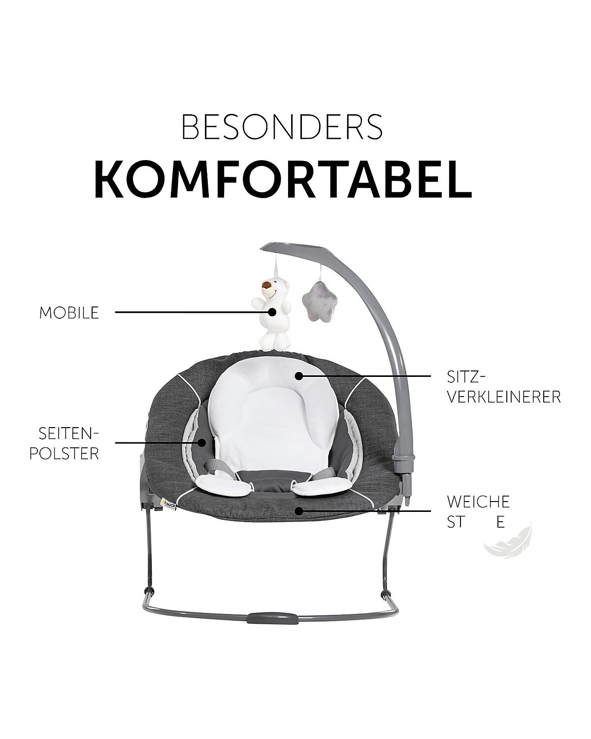 Treppenhochstuhl Beta+ inklusive Bouncer