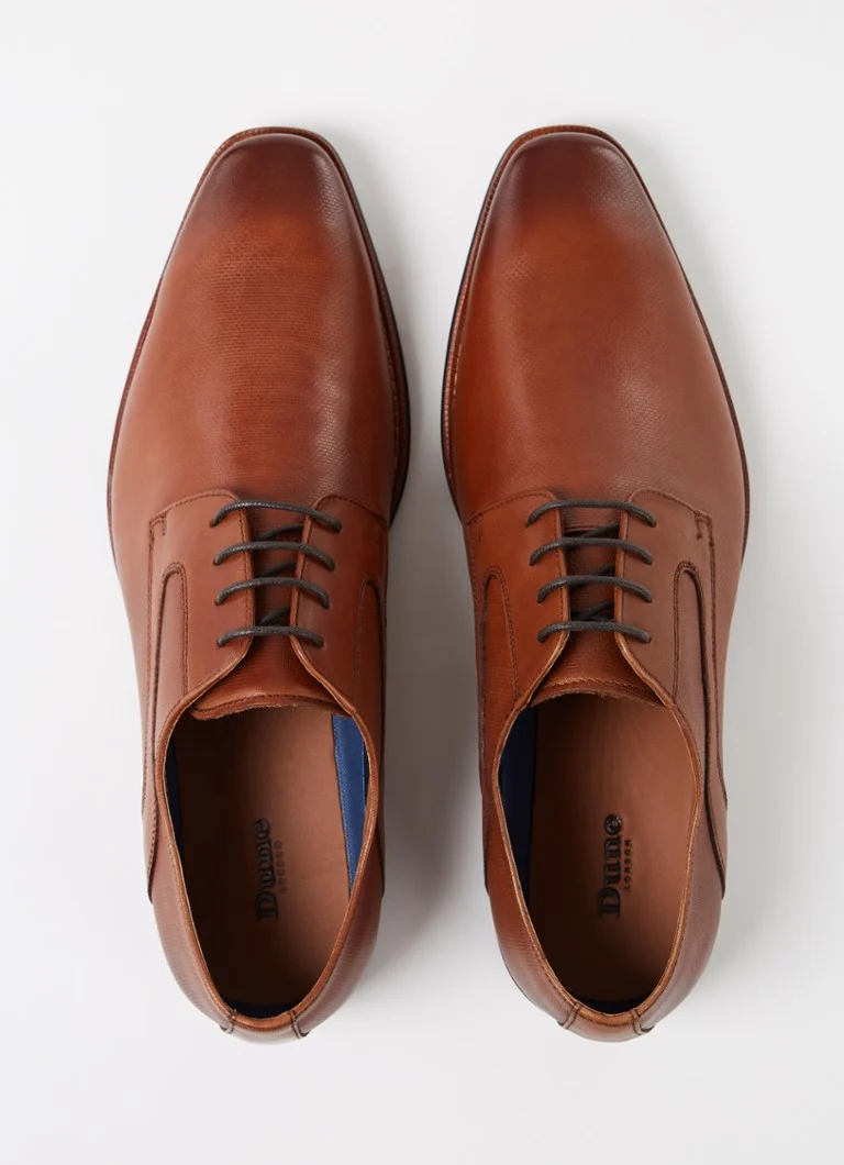 Buty sznurowane Dune London Stone Color Leather
