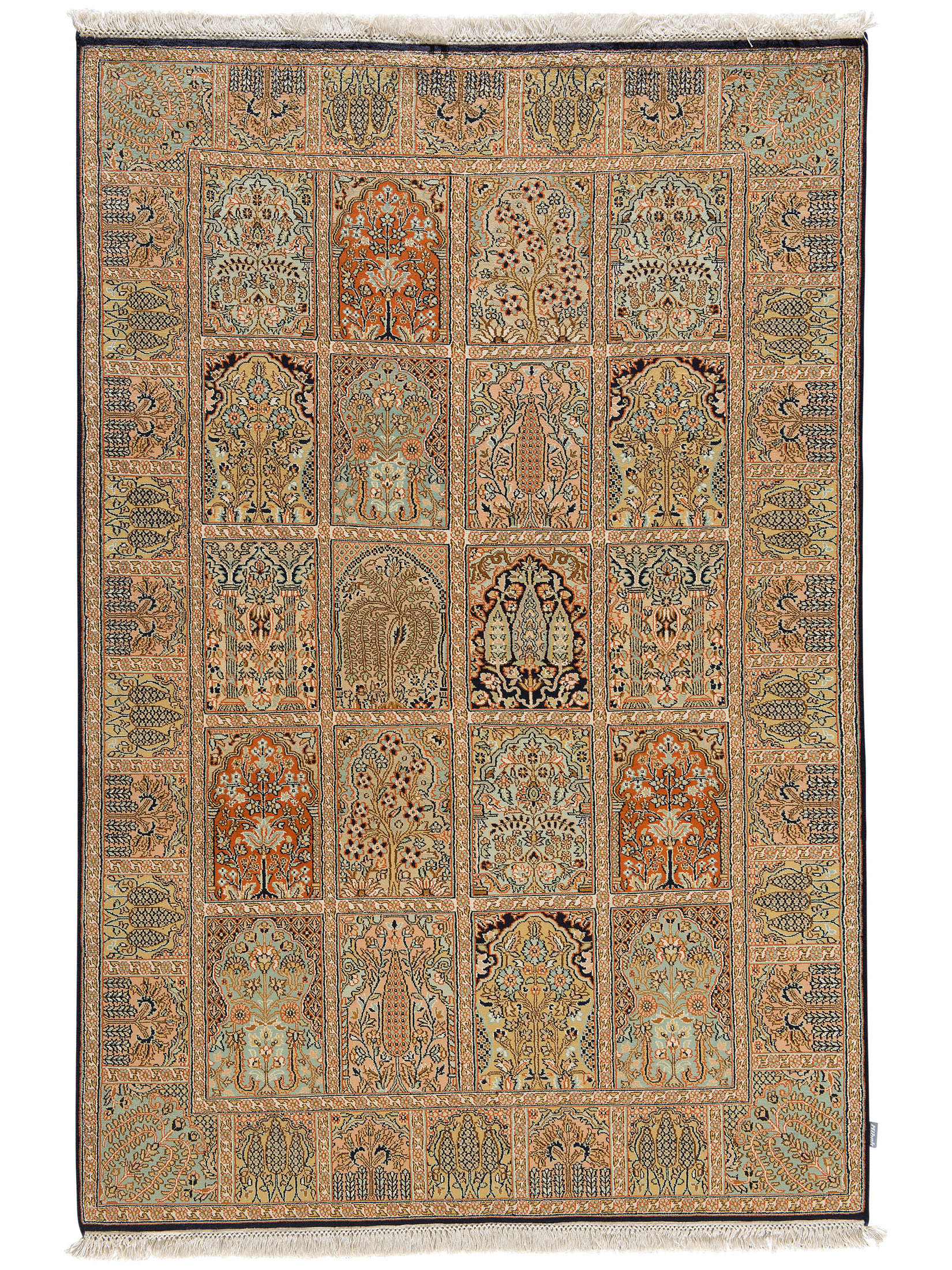Kaschmir Seide 18/18 ca. 126 x 187 cm, Unikat / Einzelstück