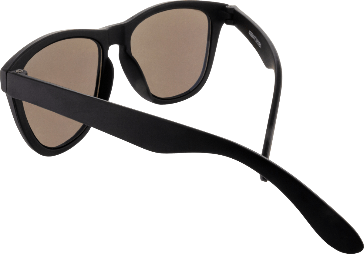 Sonnenbrille Kids schwarz mit blauen Scheiben, 1 St