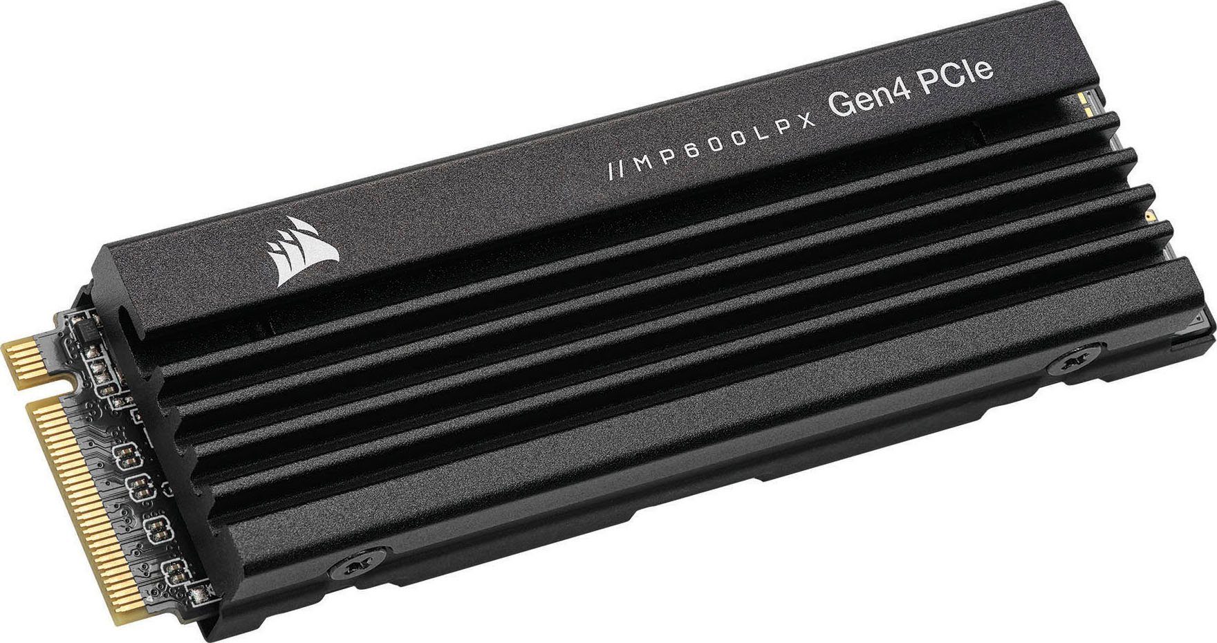 Corsair MP600 PRO LPX interne SSD (2 TB) 7100 MB/S Lesegeschwindigkeit, 6800 MB/S Schreibgeschwindigkeit