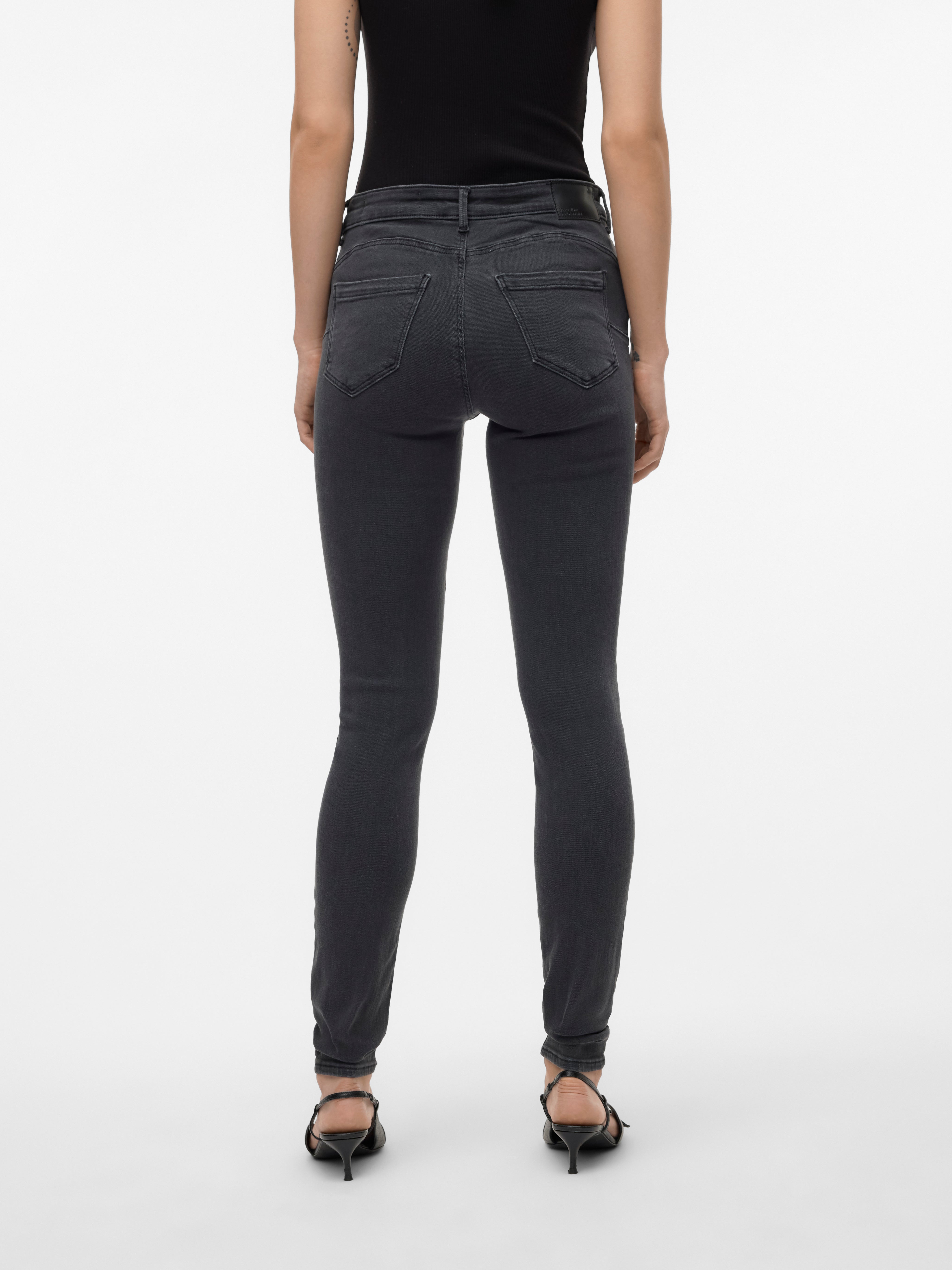 VMTANYA Mid Rise Skinny Fit Jeans