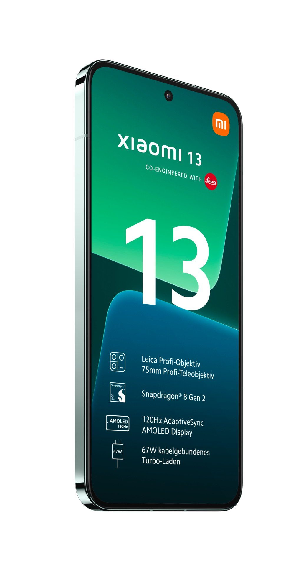 Xiaomi 13 8GB+256GB Smartphone (16,15 cm/6,36 Zoll, 256 GB Speicherplatz, 54 MP Kamera)