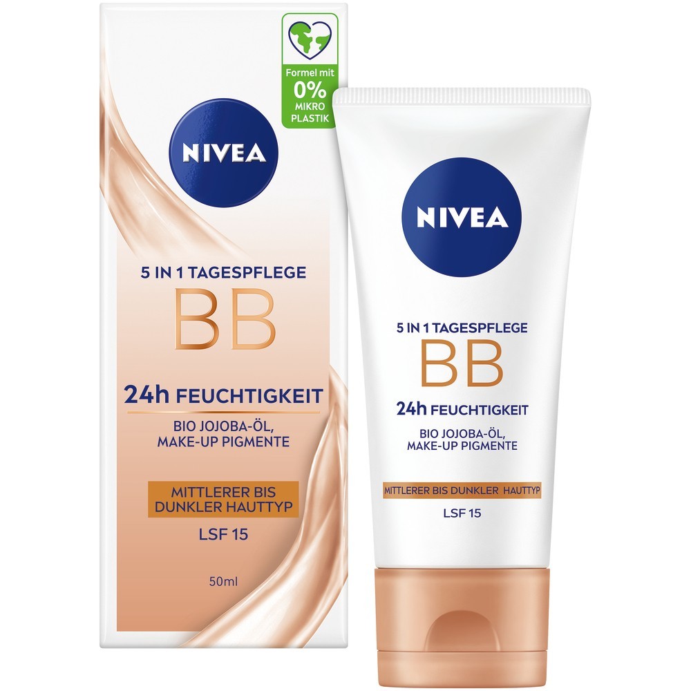 5in1 BB Tagespflege 24h Feuchtigkeit Mittlerer bis Dunkler Hautton