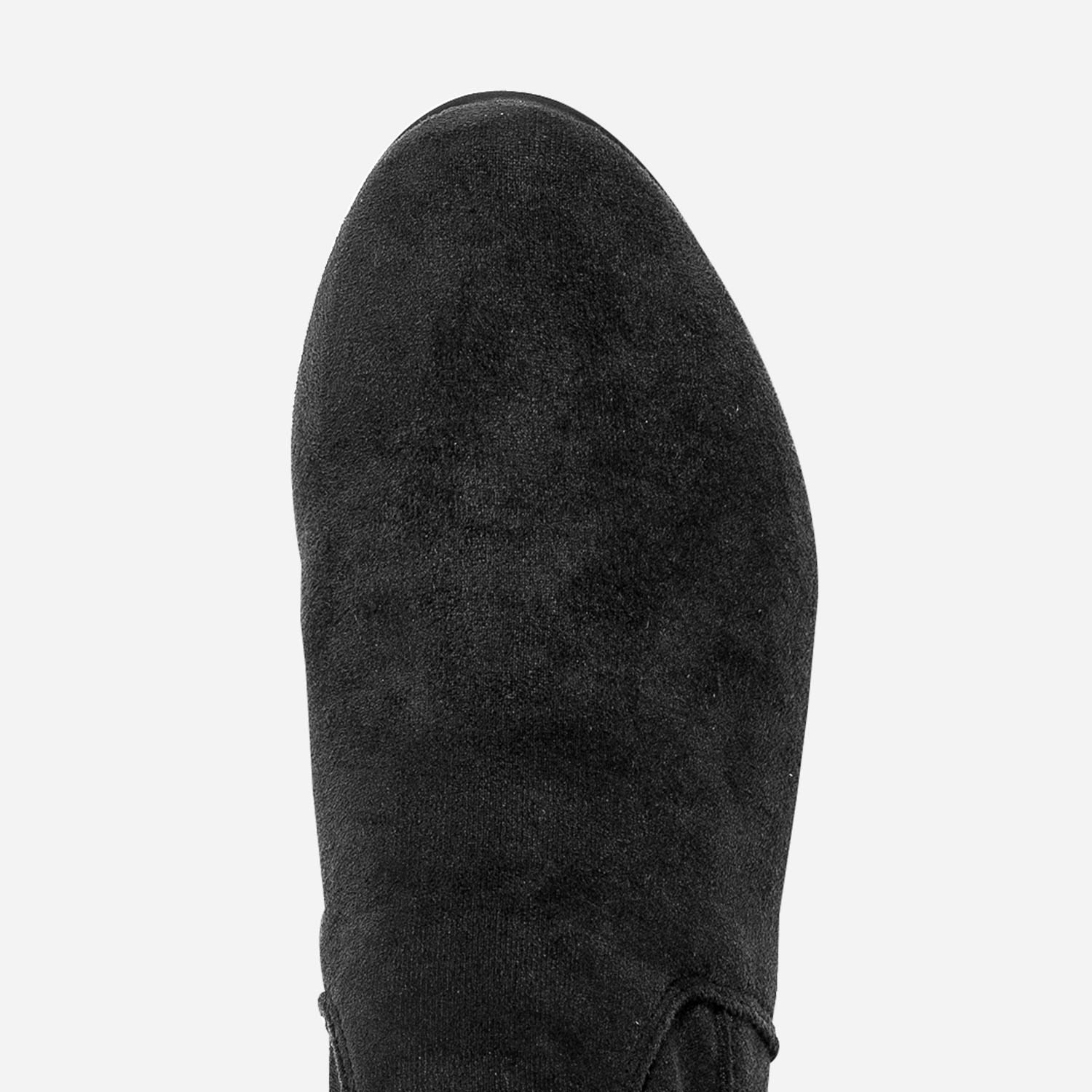 Cuissarde noire suédée