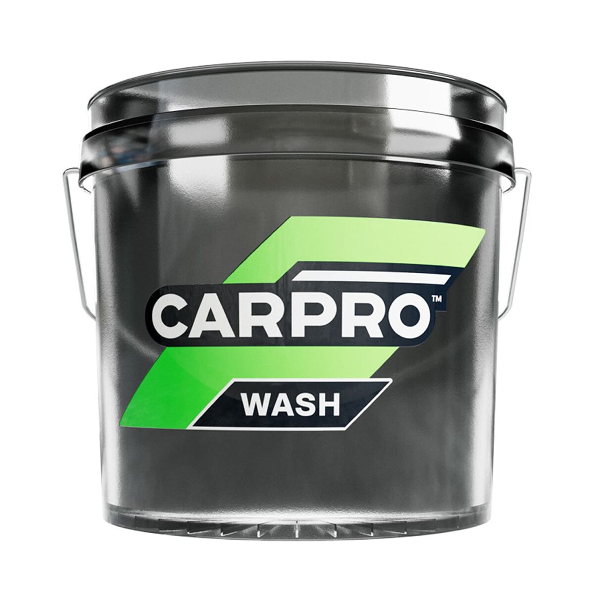 CarPro Motiv-Aufkleber Wash, grün/transparent, 26,5×13cm