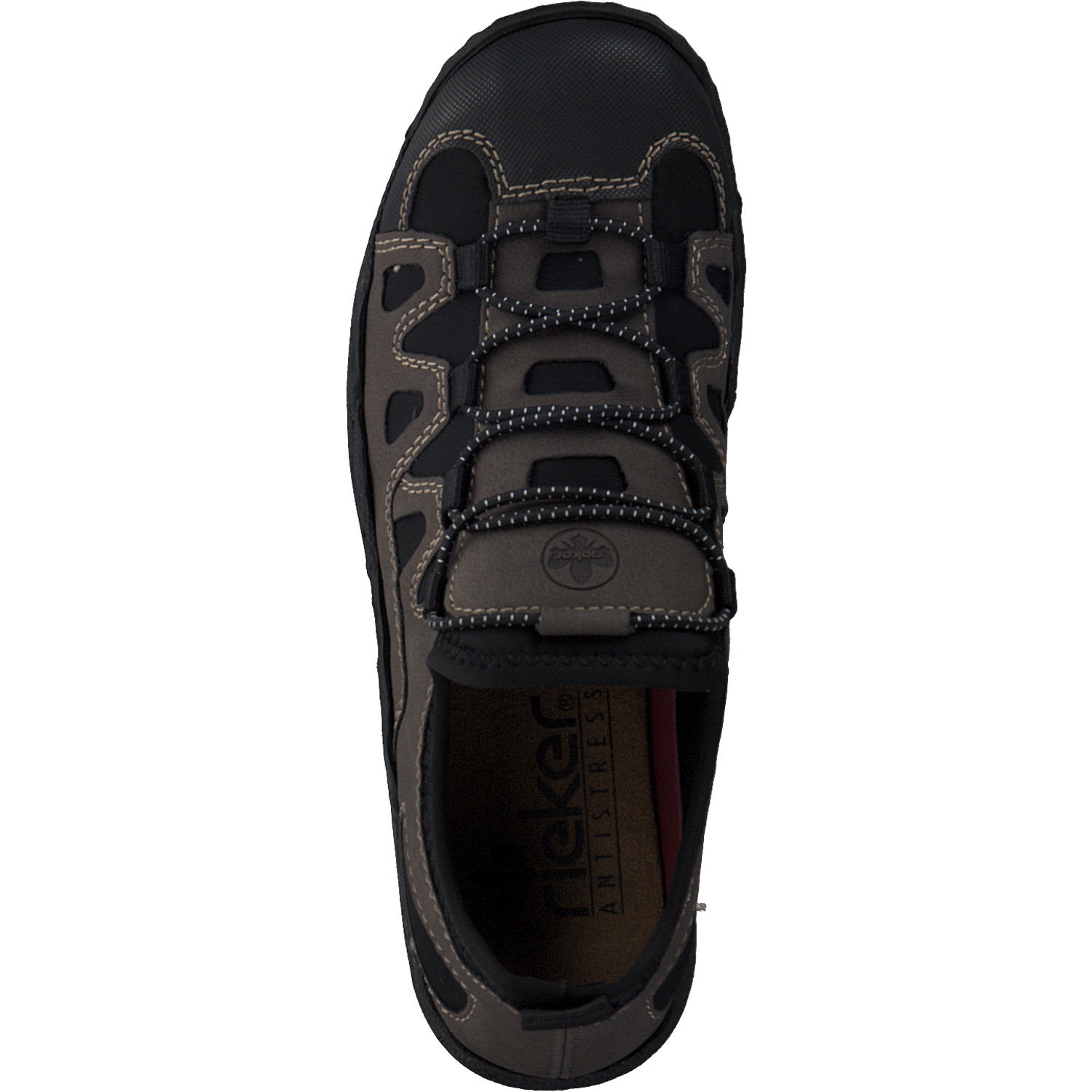 Rieker L0502, Sneakers Low, Damen, Schwarz