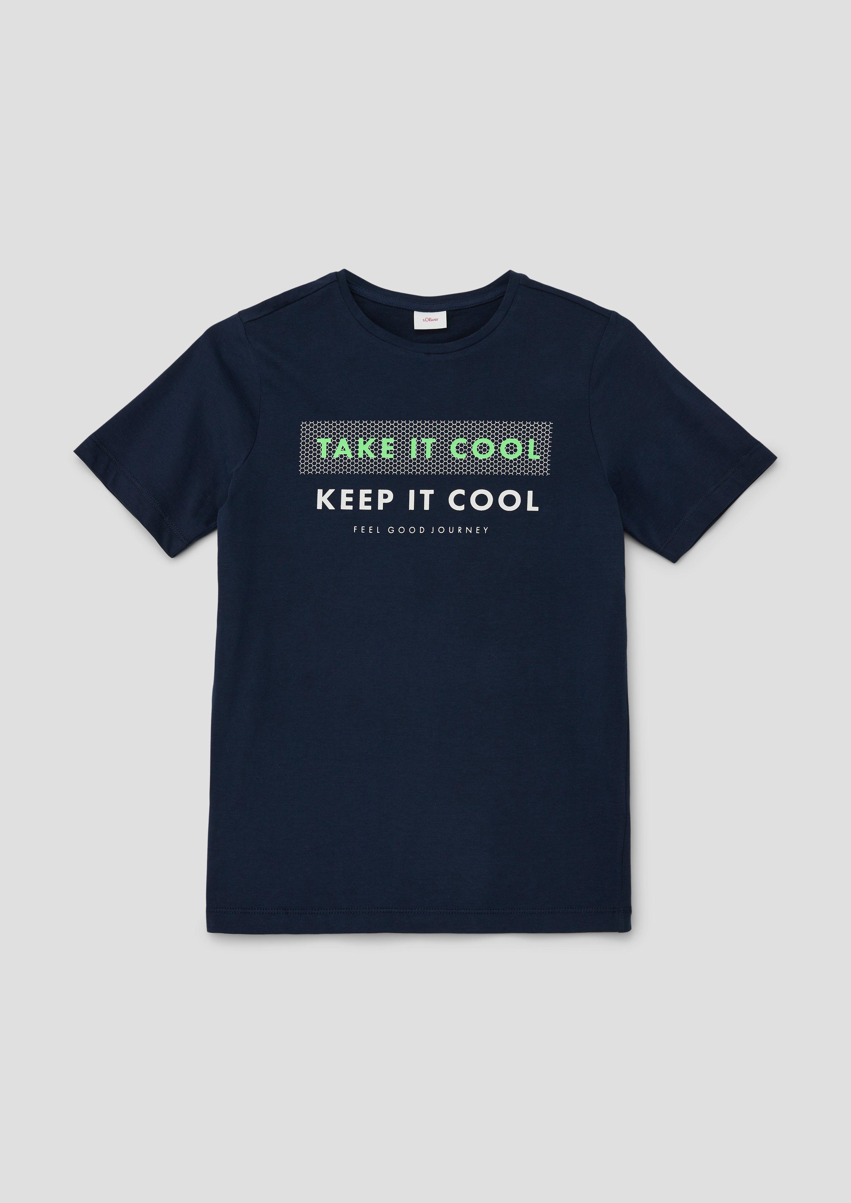 T-Shirt mit Schriftprint  2143077-5952