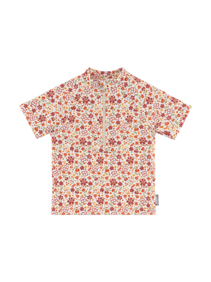Sterntaler Badeshirt kurzarm Blumen in ecru günstig kaufen