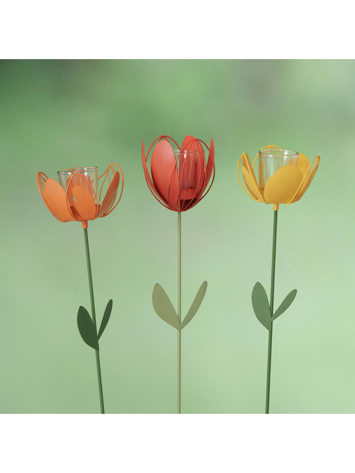 Boltze 3er-Set: Gartenstäbe 