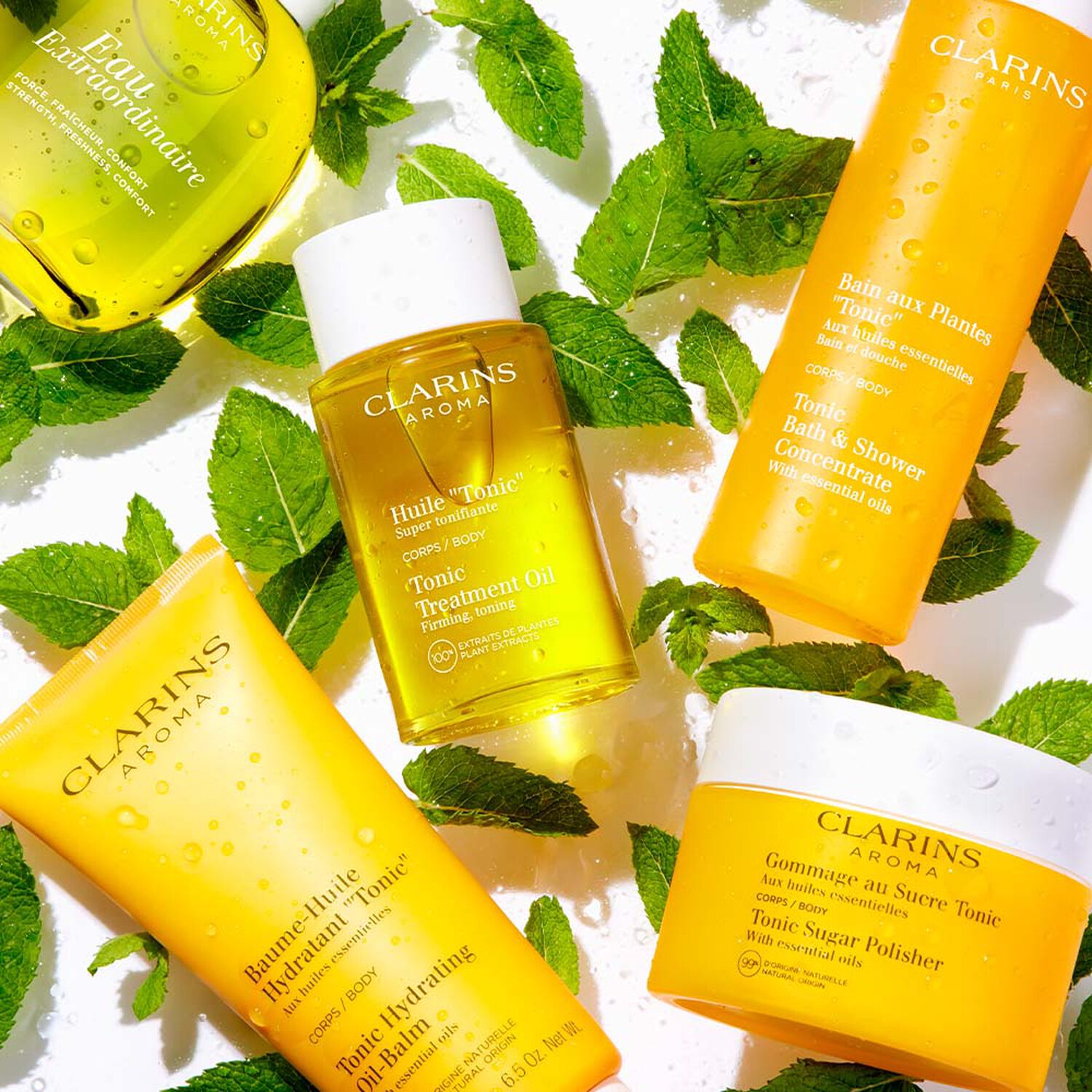 Clarins Eau Extraordinaire Eau de soin : Force, Fraîcheur, Confort