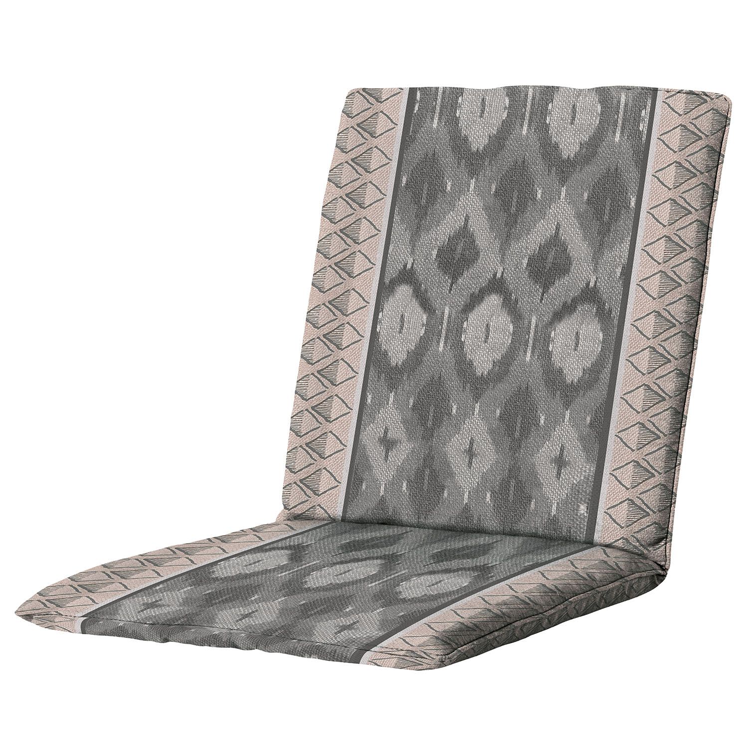 Madison Ikatin Grey 97x49 Kissen mit hoher Rückenlehne