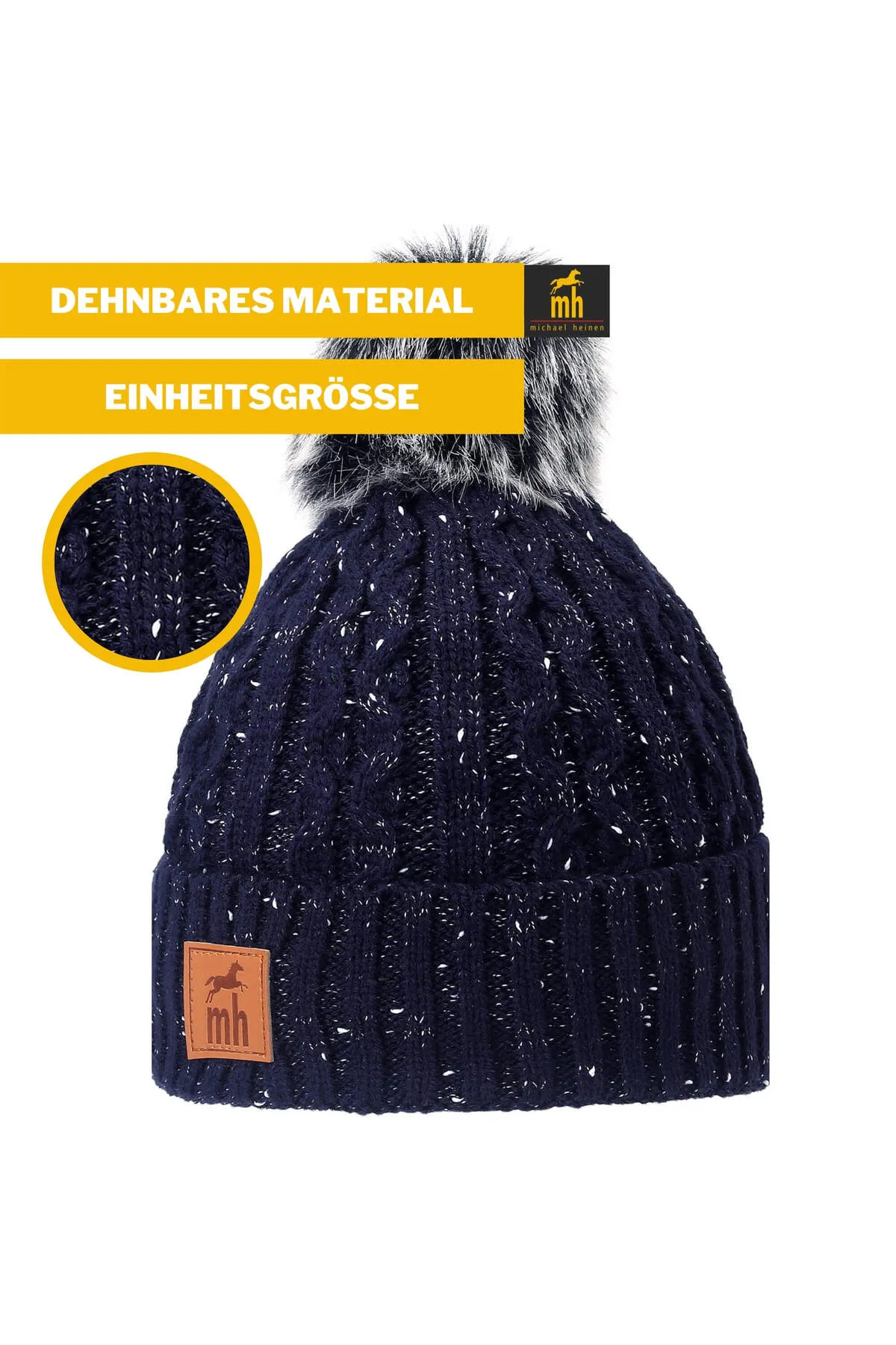 Michael Heinen  Wintermütze warm, kuschelig und gemütlich