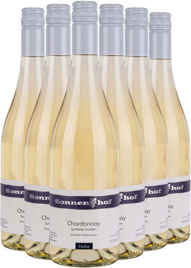 Chardonnay Paket Spätlese trocken - Weingut Sonnenhof Langenlonsheim