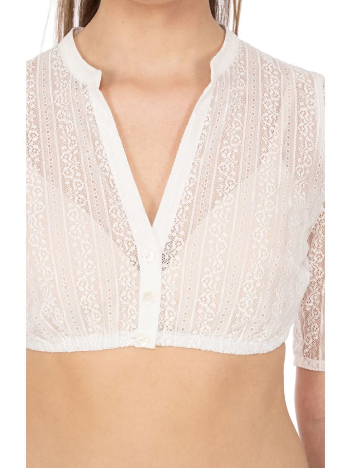MarJo Dirndlbluse ILSE-LINDA in offwhite günstig kaufen