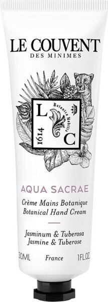 Le Couvent Maison de Parfum Les Colognes Botaniques Aqua Sacrae Handcreme