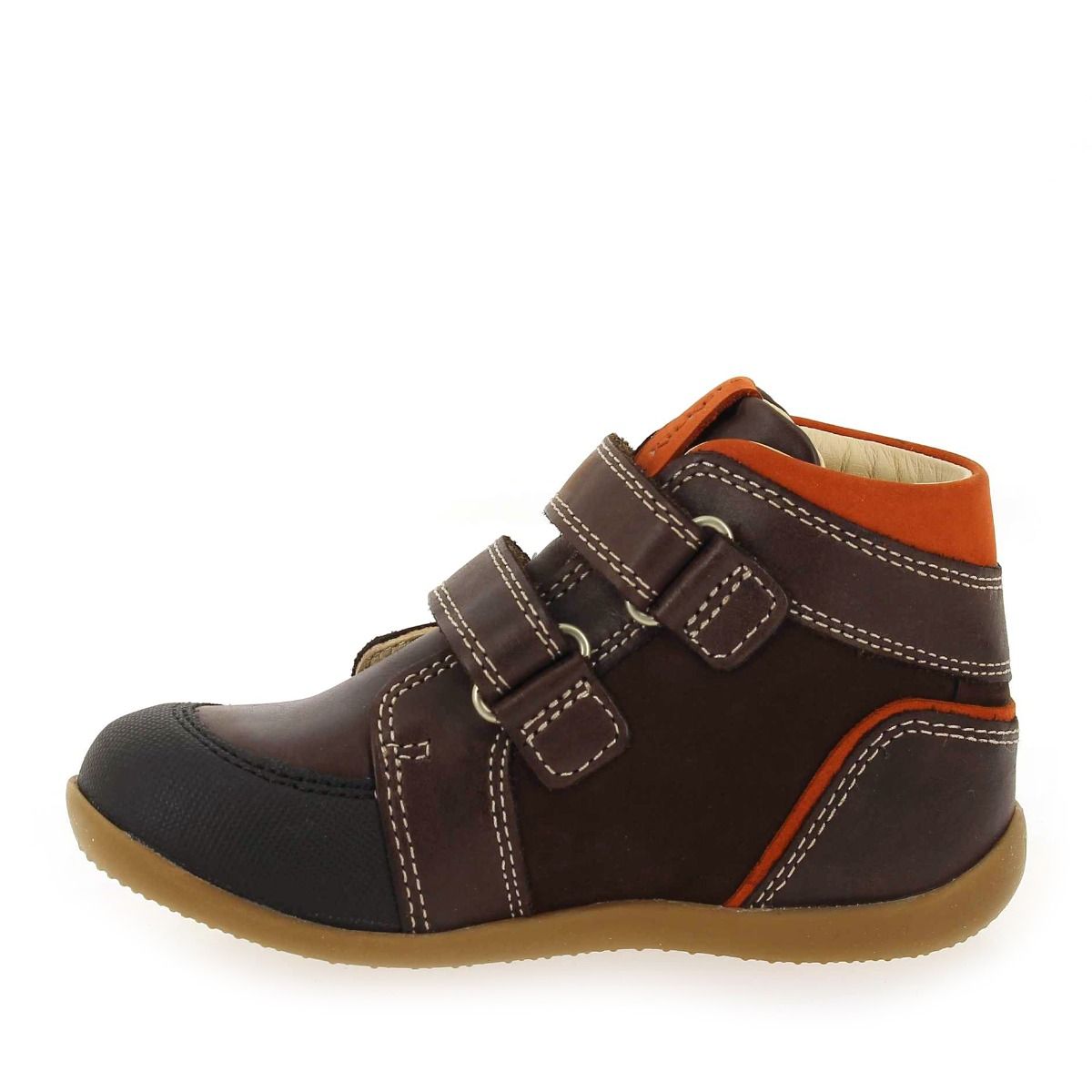 Kickers  BIKRO MOUNTAIN - Marron Orange