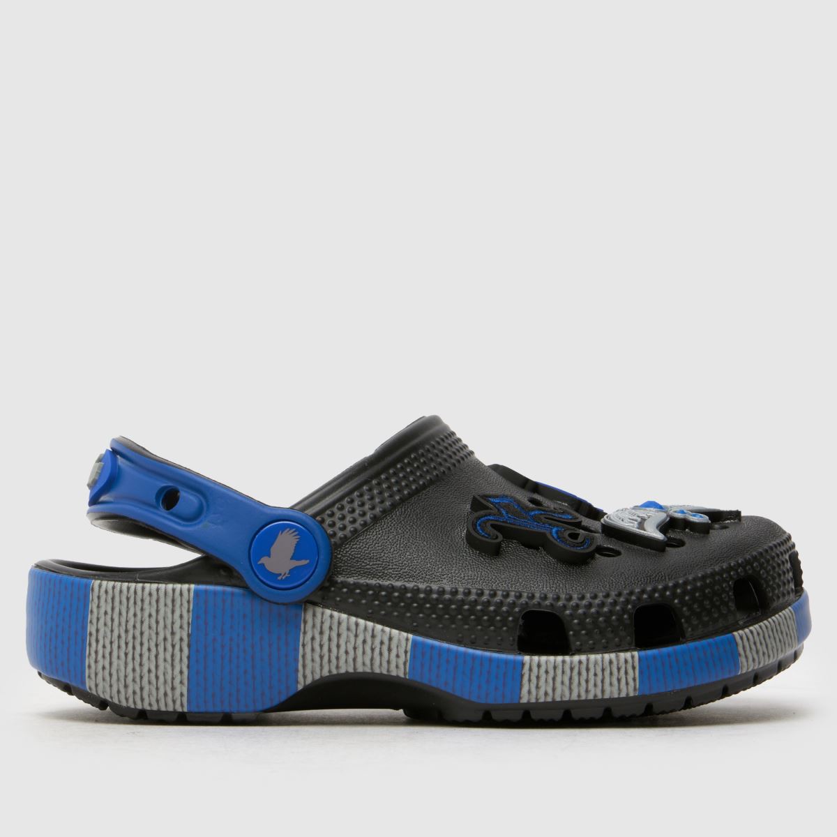 Crocs svarta och blå Ravenclaw träsko Junior sandaler