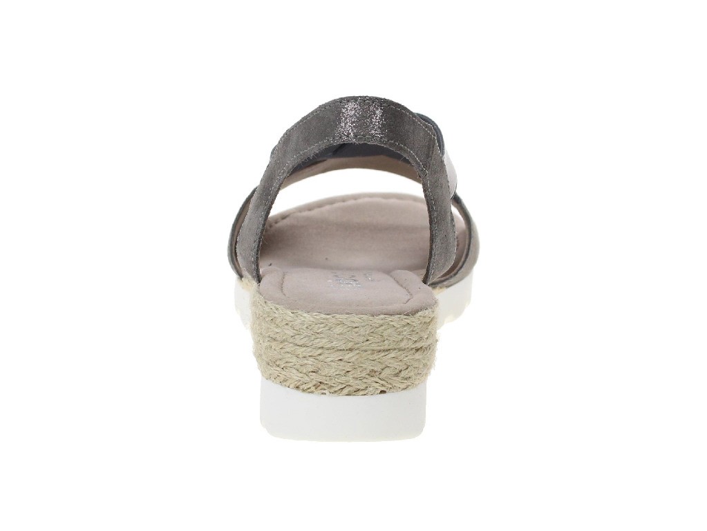 GABOR Komfort Sandalen silber
