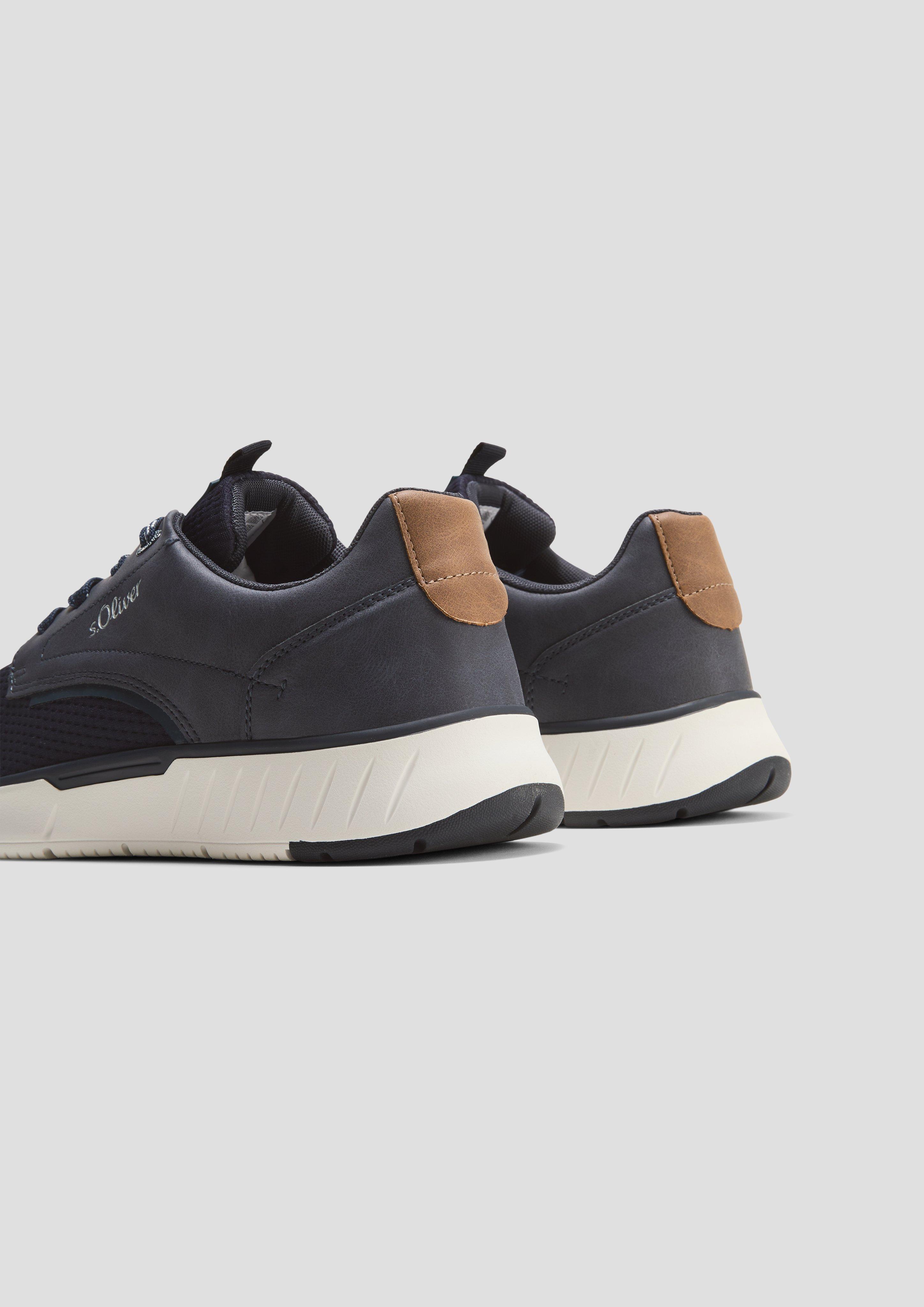 Sneaker im Materialmix  6008807-805