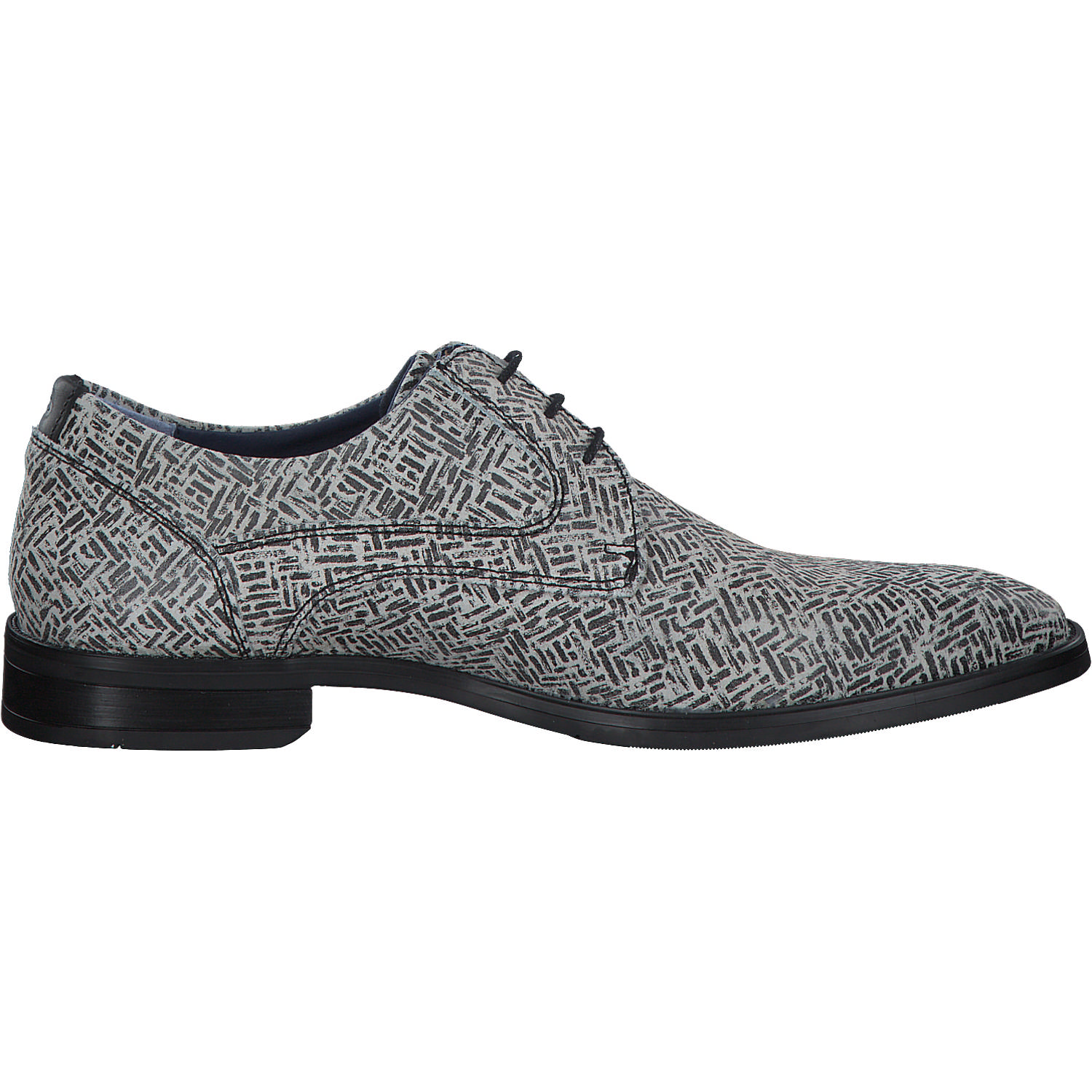 Shoes Unlimited 911 K2 0982B, Klassische Halbschuhe, Herren, weiß schwarz