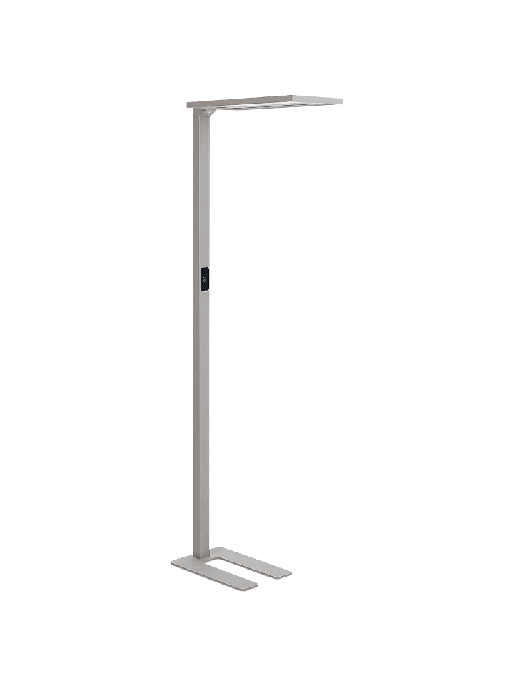 Beliani Stehleuchten ORION in Silber - (W) 61 x (H) 196 x (L) 30 cm günstig kaufen onesize