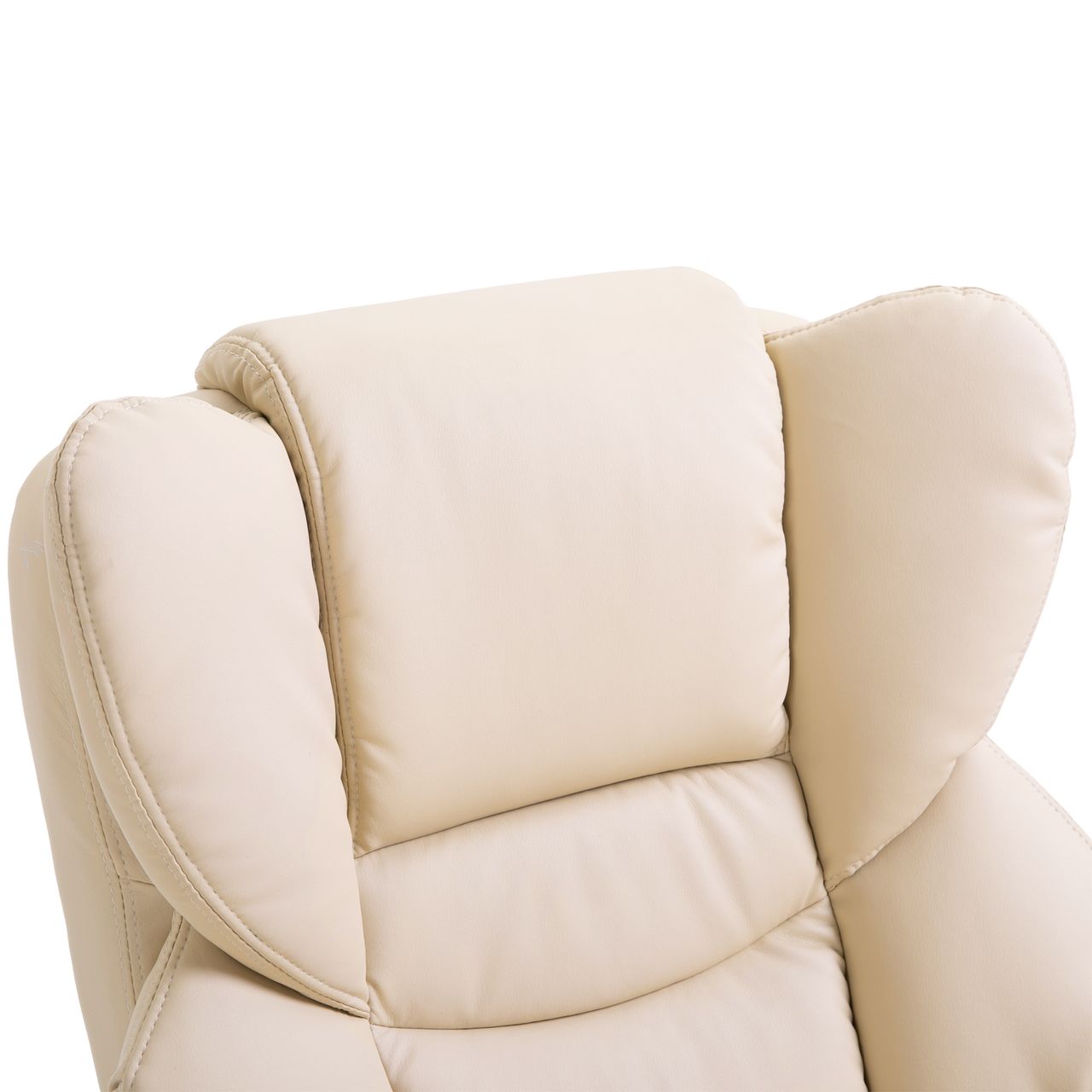 HOMCOM Relaxsessel mit Hocker drehbarer Ruhesessel TV-Sessel mit Liegefunktion