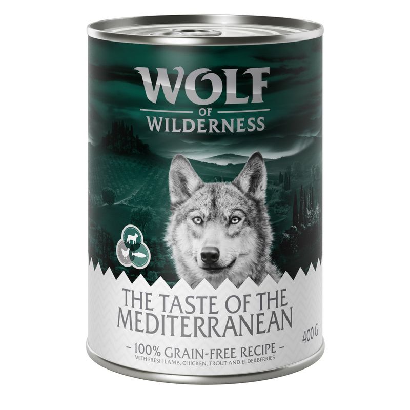 Sparpaket Wolf of Wilderness 'The Taste Of' 24 x 400 g