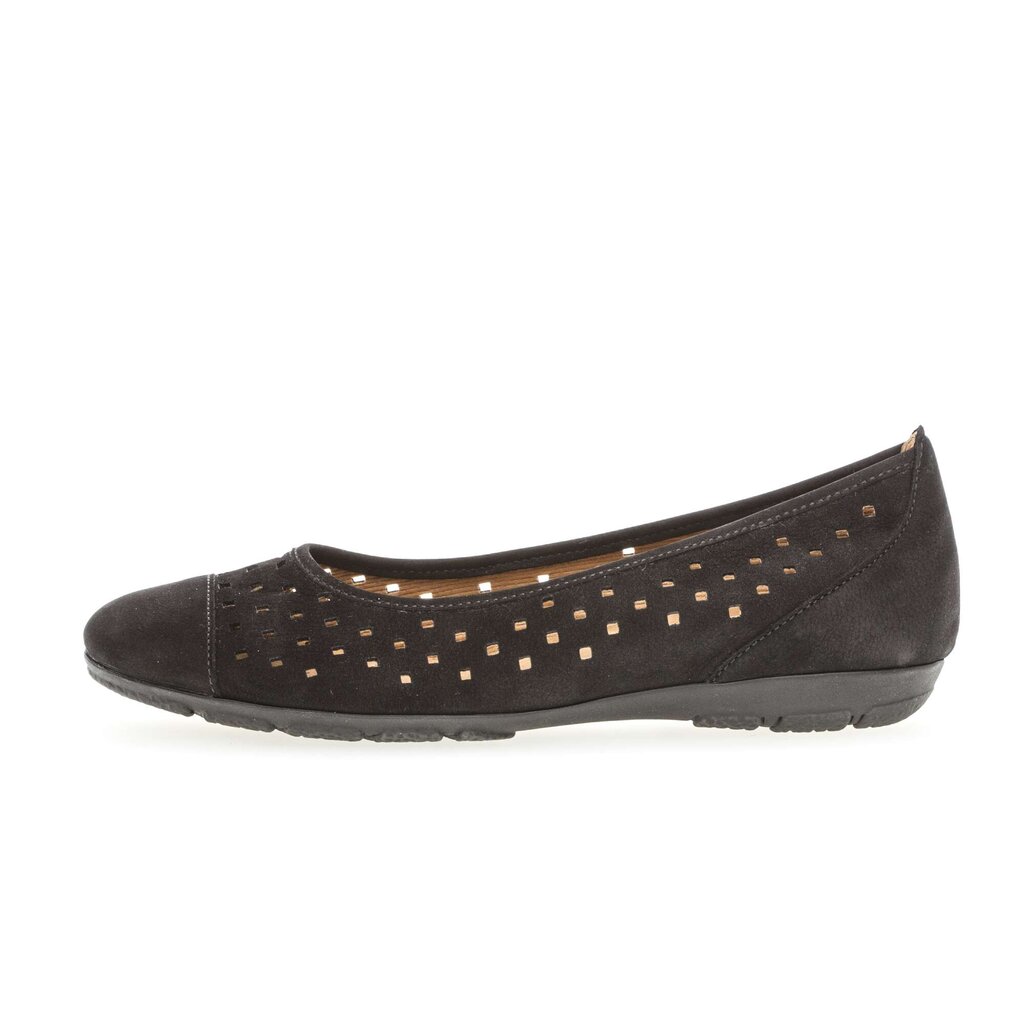 Gabor fashion Sportliche Ballerina schwarz