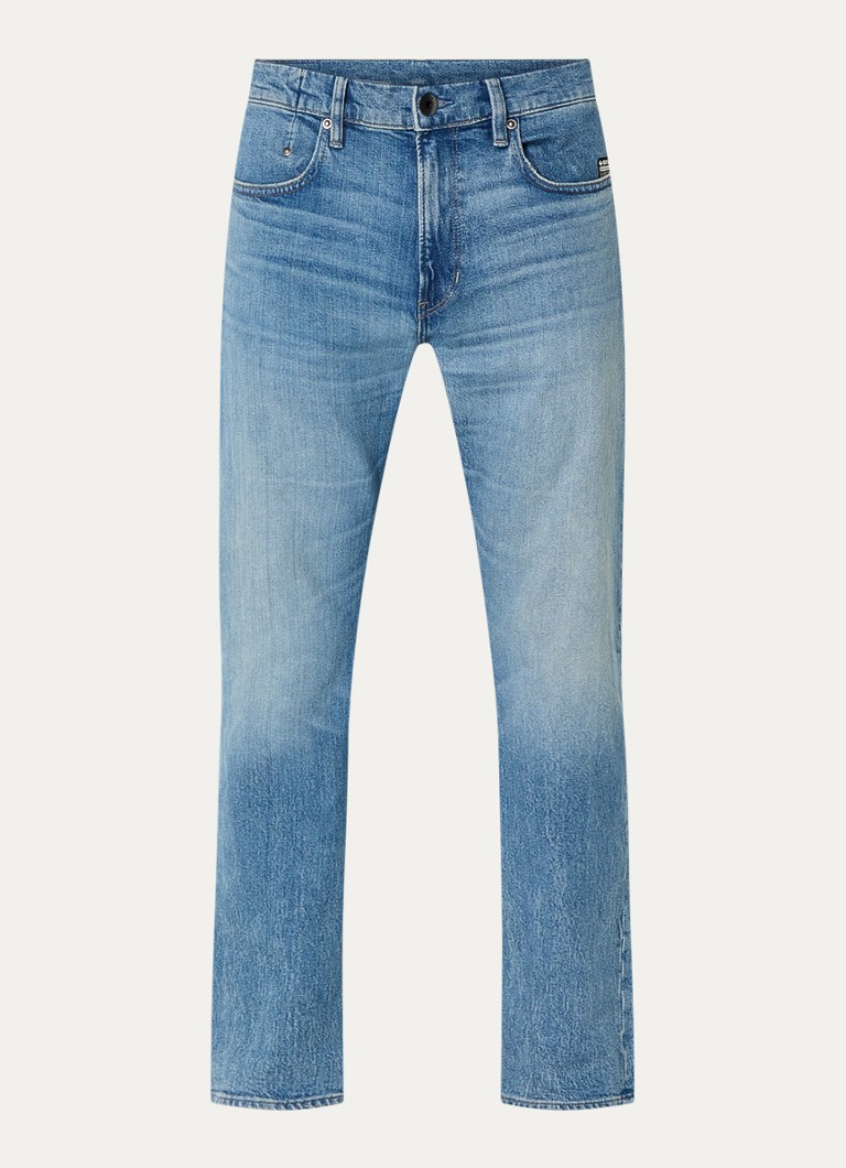 G-Star RAW Mosa traperice ravnog kroja srednjeg pranja